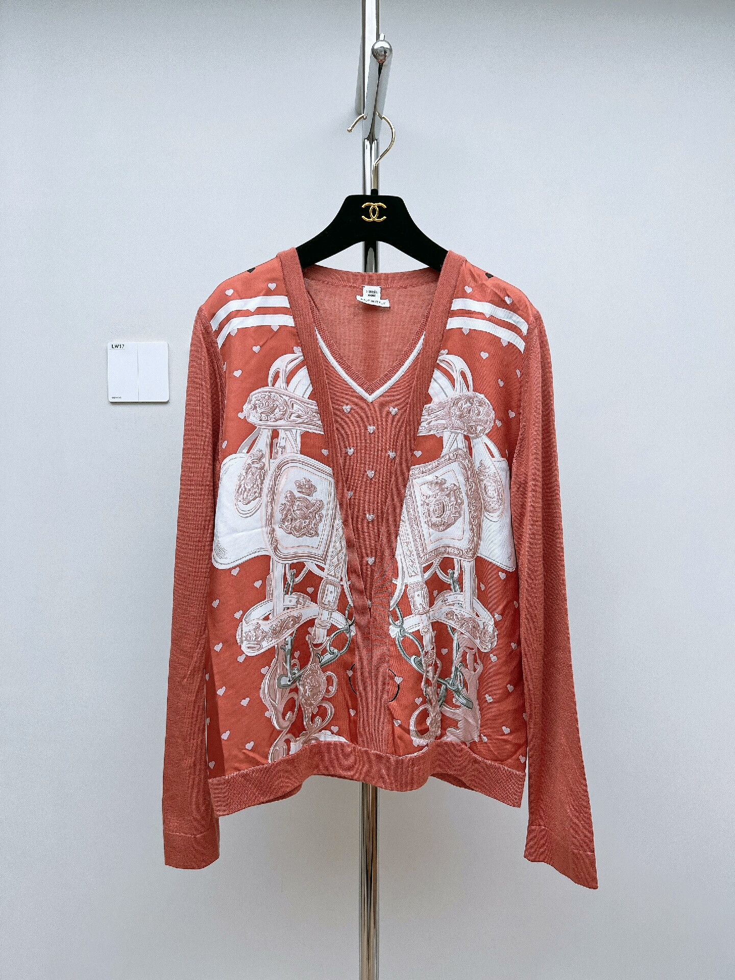 Hermes HERMES Twillaine Silk Cashmere Top Size US S / EU 44-46 / 1 - 1 Thumbnail