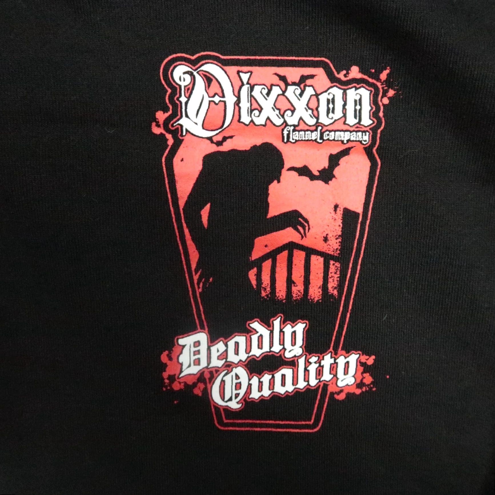 Vintage Dixxon Hoodie Men XL Black Full Zip Pockets Heavyweight Regular Size XL Shirt Hoodie Mens Black Dixxon Full Zip Hoodie XL Black Size US XL / EU 56 / 4 - 5 Thumbnail
