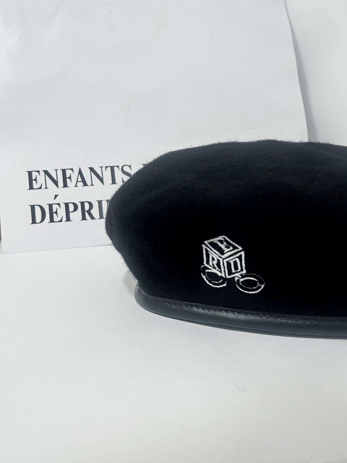NEW / UNWORN ENFANTS RICHES DÉPRIMÉS ARCHIVE WOOL BERET