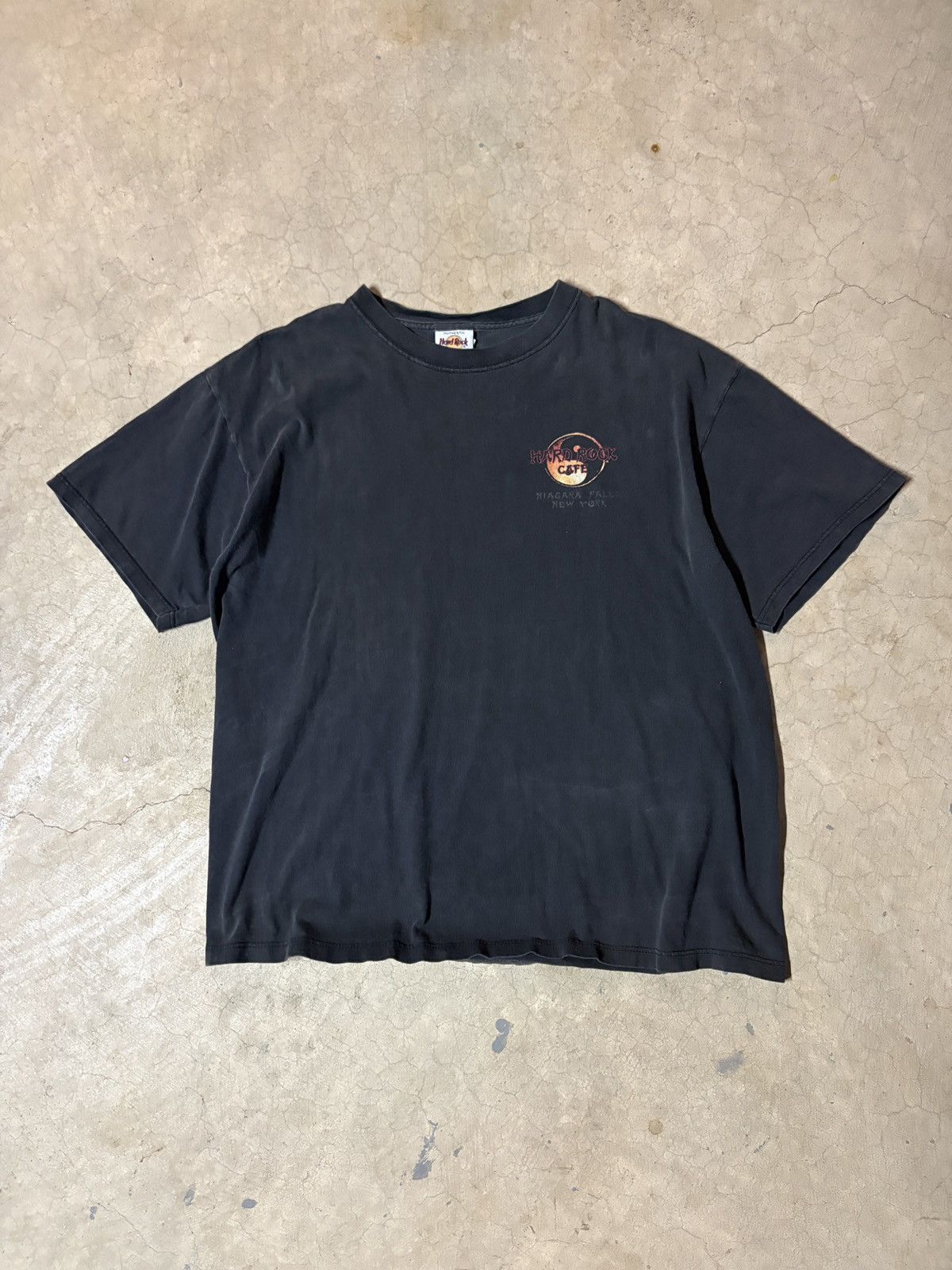 Hard Rock Cafe Vintage 00’s Hard Rock Cafe Dragon Tee T-shirt Faded Black Size US XL / EU 56 / 4 - 3 Thumbnail