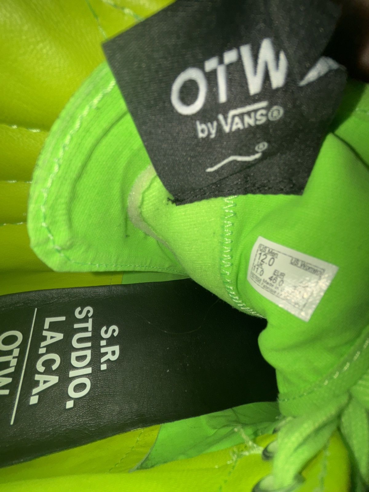 Sterling Ruby × Vans S. R. Studio LA OTW Vans in green Size US 12 / EU 45 - 6 Thumbnail