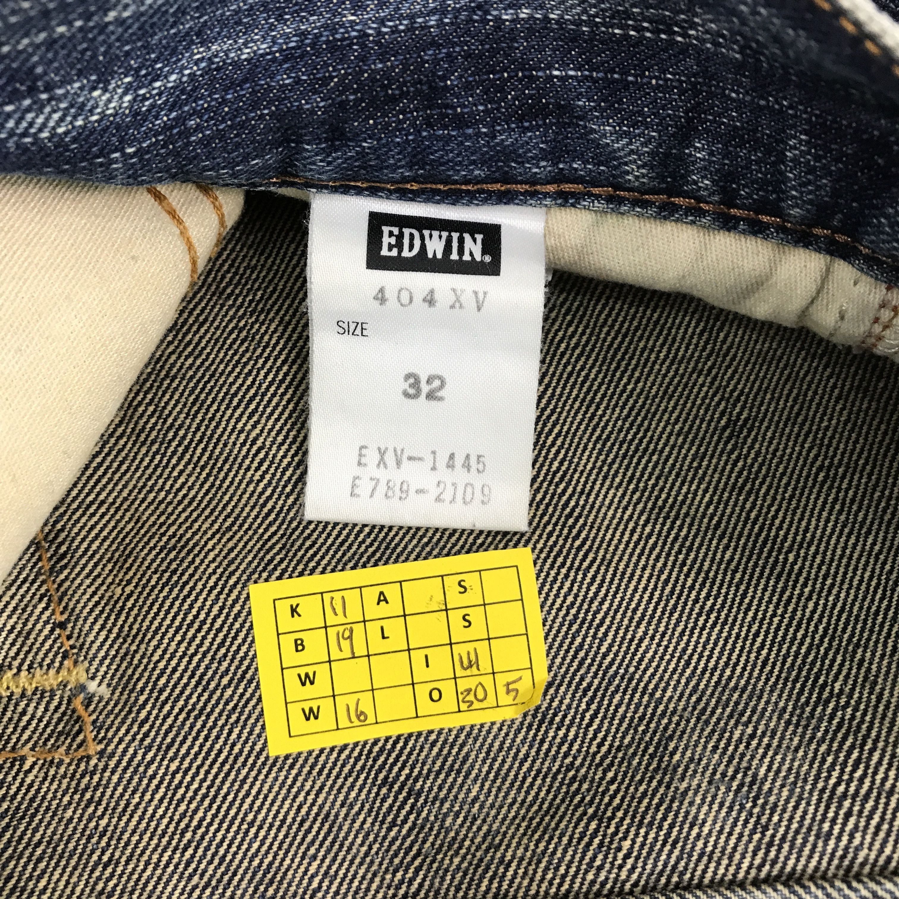 Japanese Brand edwin japan distressed jeans gothic style pants Size US 32 / EU 48 - 14 Thumbnail