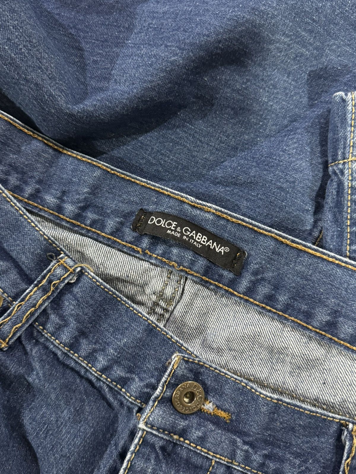 Dolce & Gabbana Vintage 00s Dolce & Gabbana Jeans Size US 38 / EU 54 - 7 Thumbnail