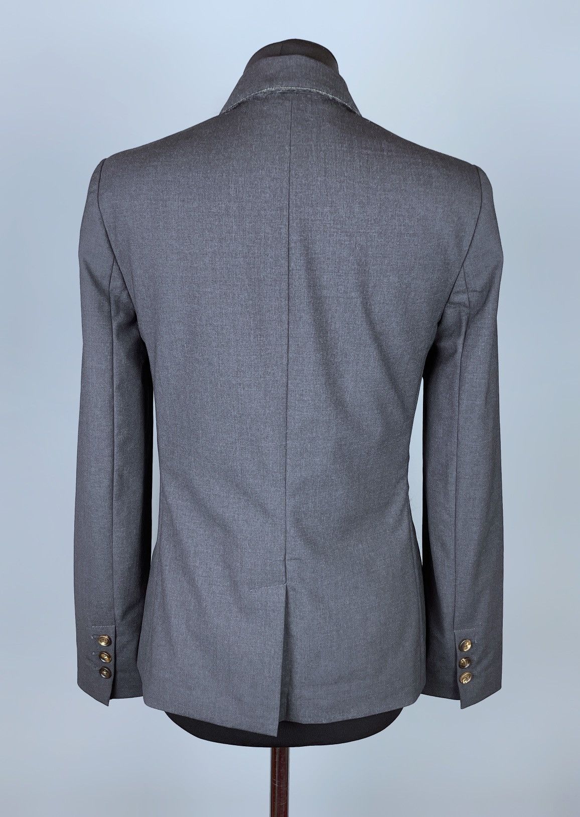 Brunello Cucinelli Brunello Cucinelli Wool Applique Pocket Blazer Jacket 40 Size S / US 4 / IT 40 - 7 Thumbnail