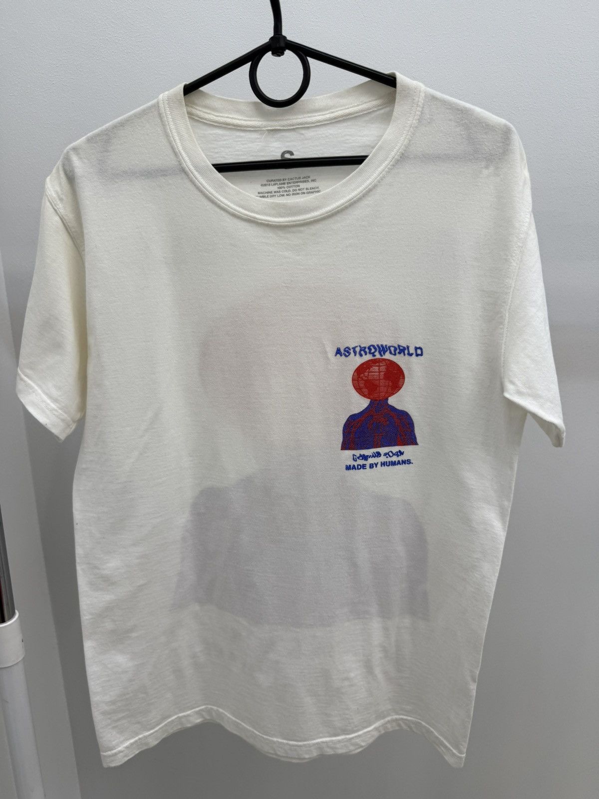 Travis Scott Travis Scott ASTROWORLD Coming Soon Made By Humans T-Shirt Size US S / EU 44-46 / 1 - 2 Thumbnail