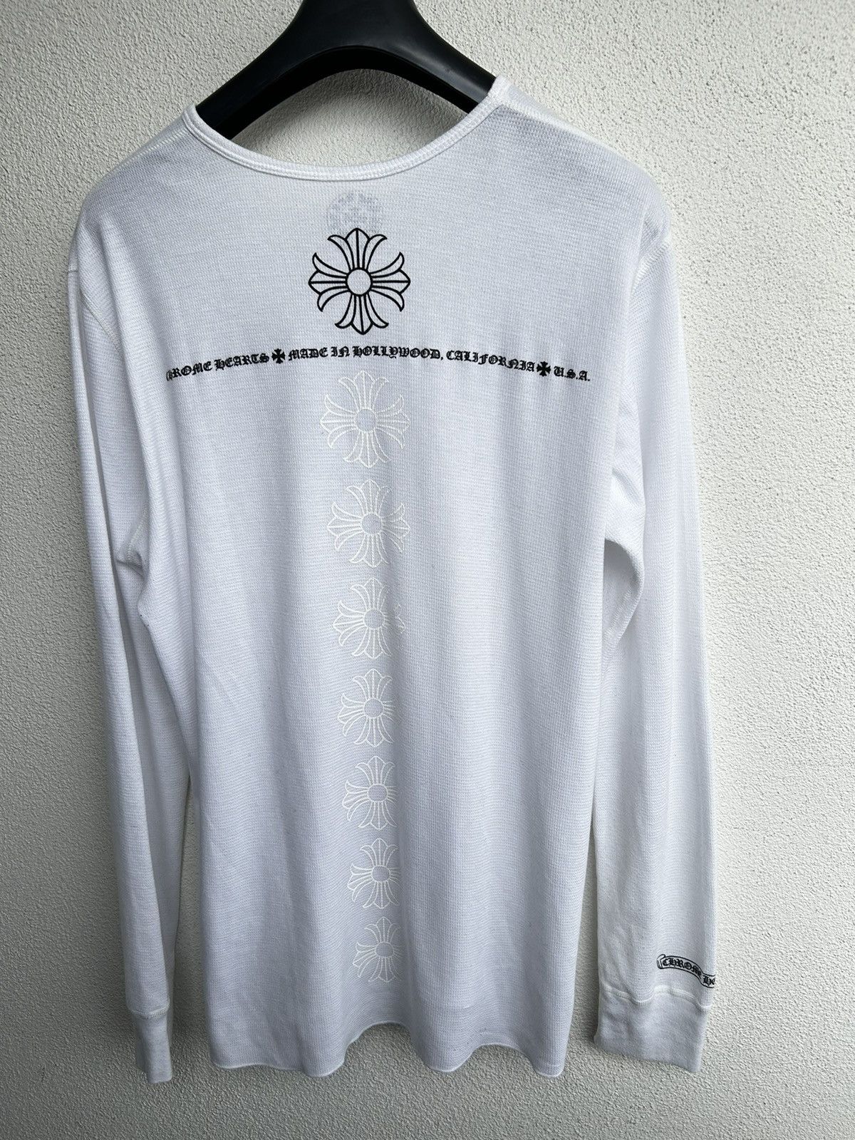 Chrome Hearts Chrome hearts longsleeve BIG logo on back Size US XL / EU 56 / 4 - 2 Thumbnail