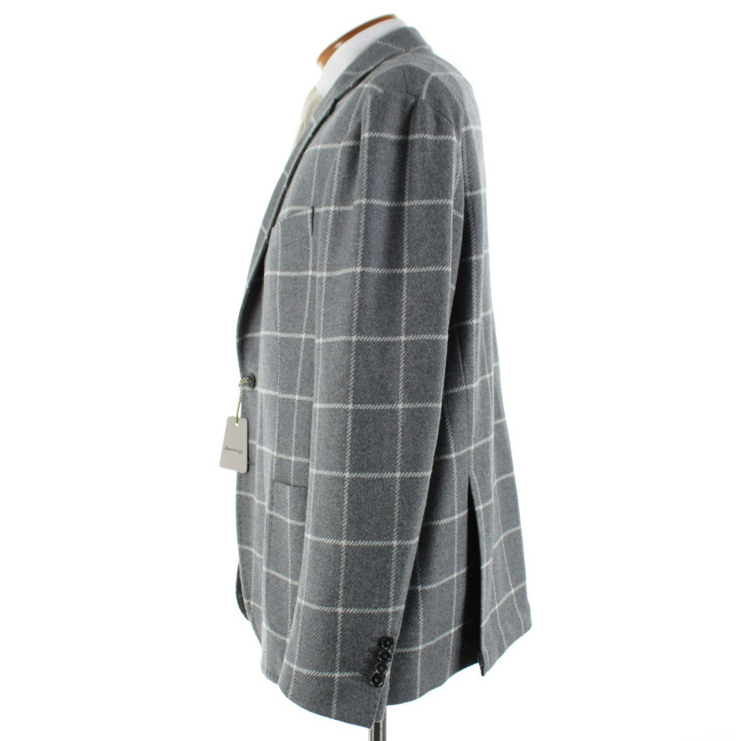 SARTORIO Sartorio Sport Coat Size 52 Regular US in Gray Size 52R - 4 Thumbnail