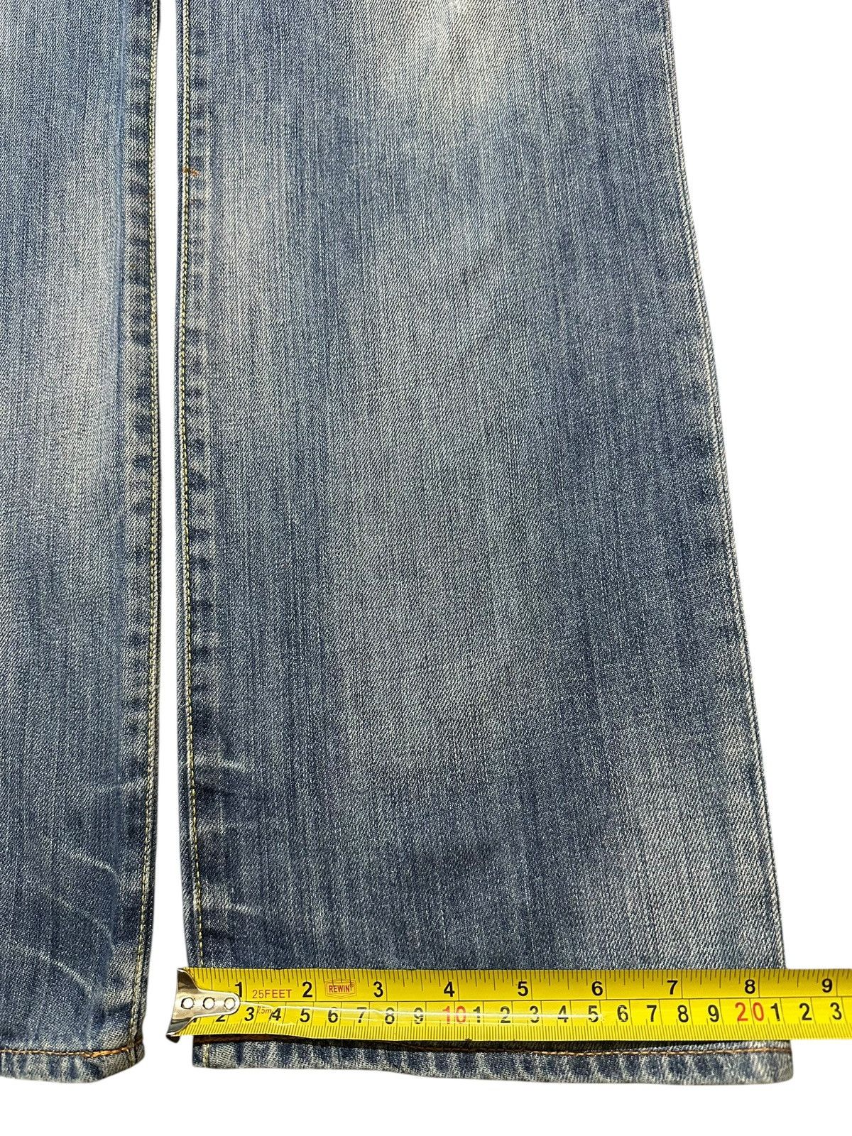 Polo Ralph Lauren Vintage Polo Ralph Lauren Faded Wash Distress Loose Jeans Size US 31 - 18 Thumbnail
