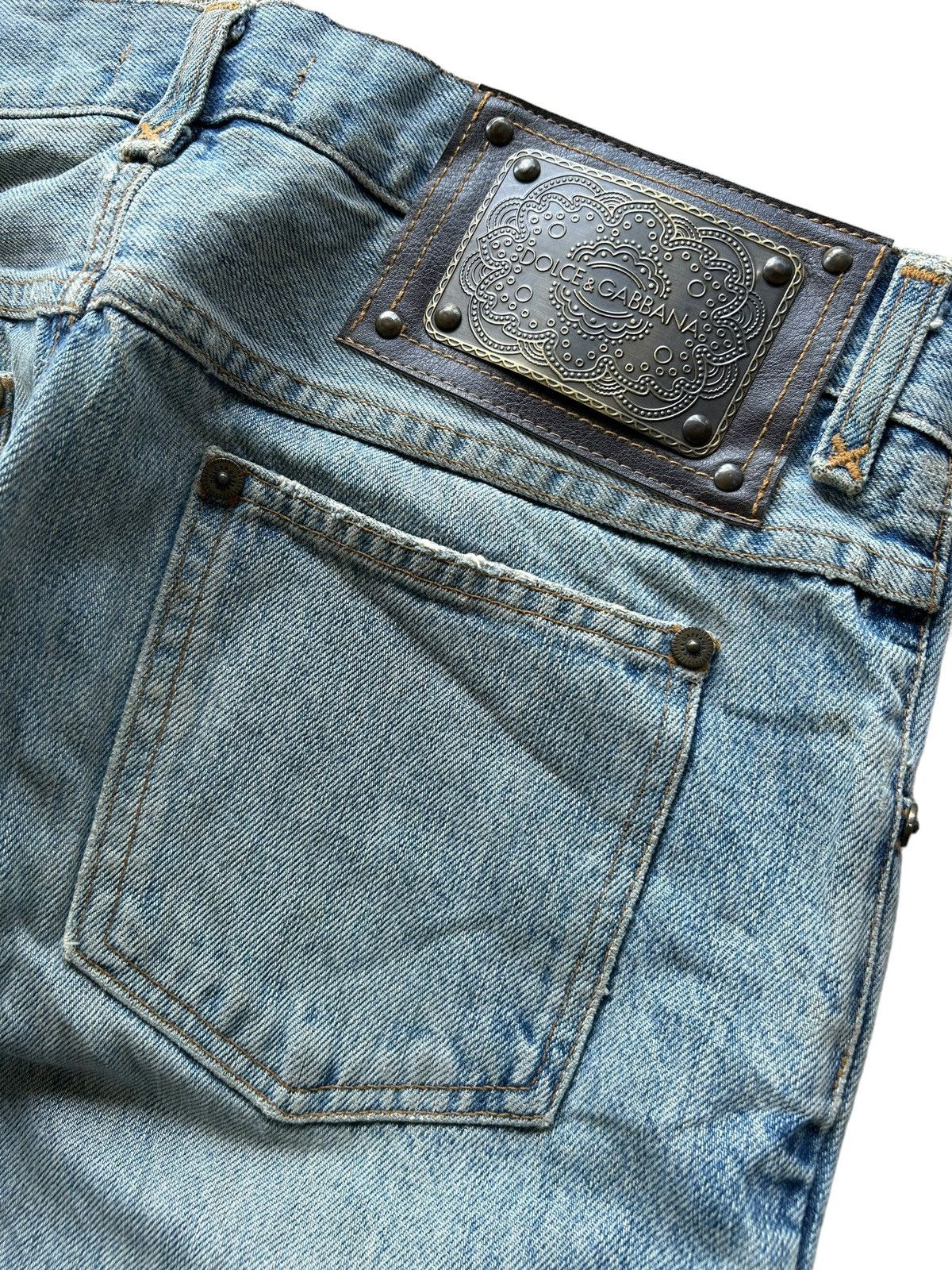 Dolce & Gabbana DOLCE & GABBANA Distressed denim ☠️🔥 Size US 32 / EU 48 - 10 Thumbnail