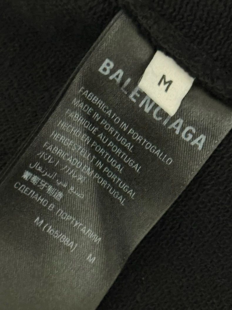 Balenciaga Balenciaga Buddha Letter Logo Zip-Up Hoodie Size US M / EU 48-50 / 2 - 7 Thumbnail