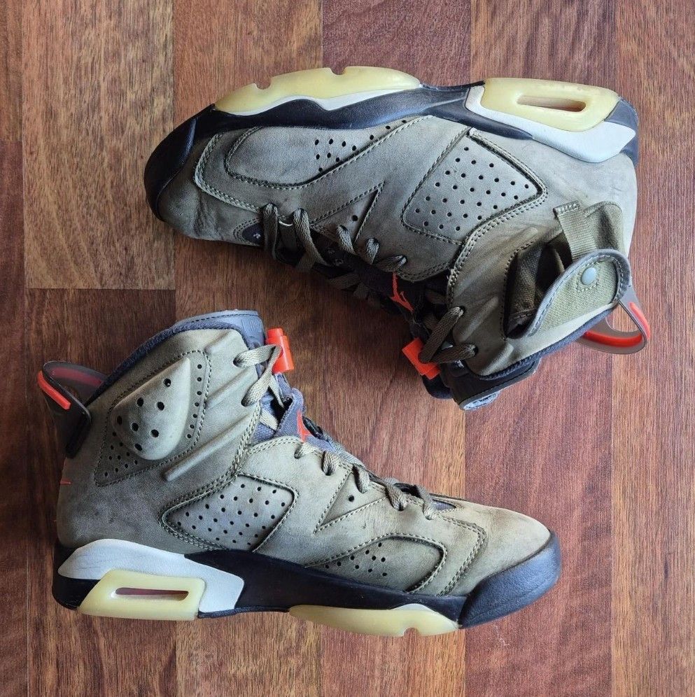 Nike × Travis Scott Air Jordan 6 Retro Travis Scott Size US 8.5 / EU 41-42 - 1 Thumbnail