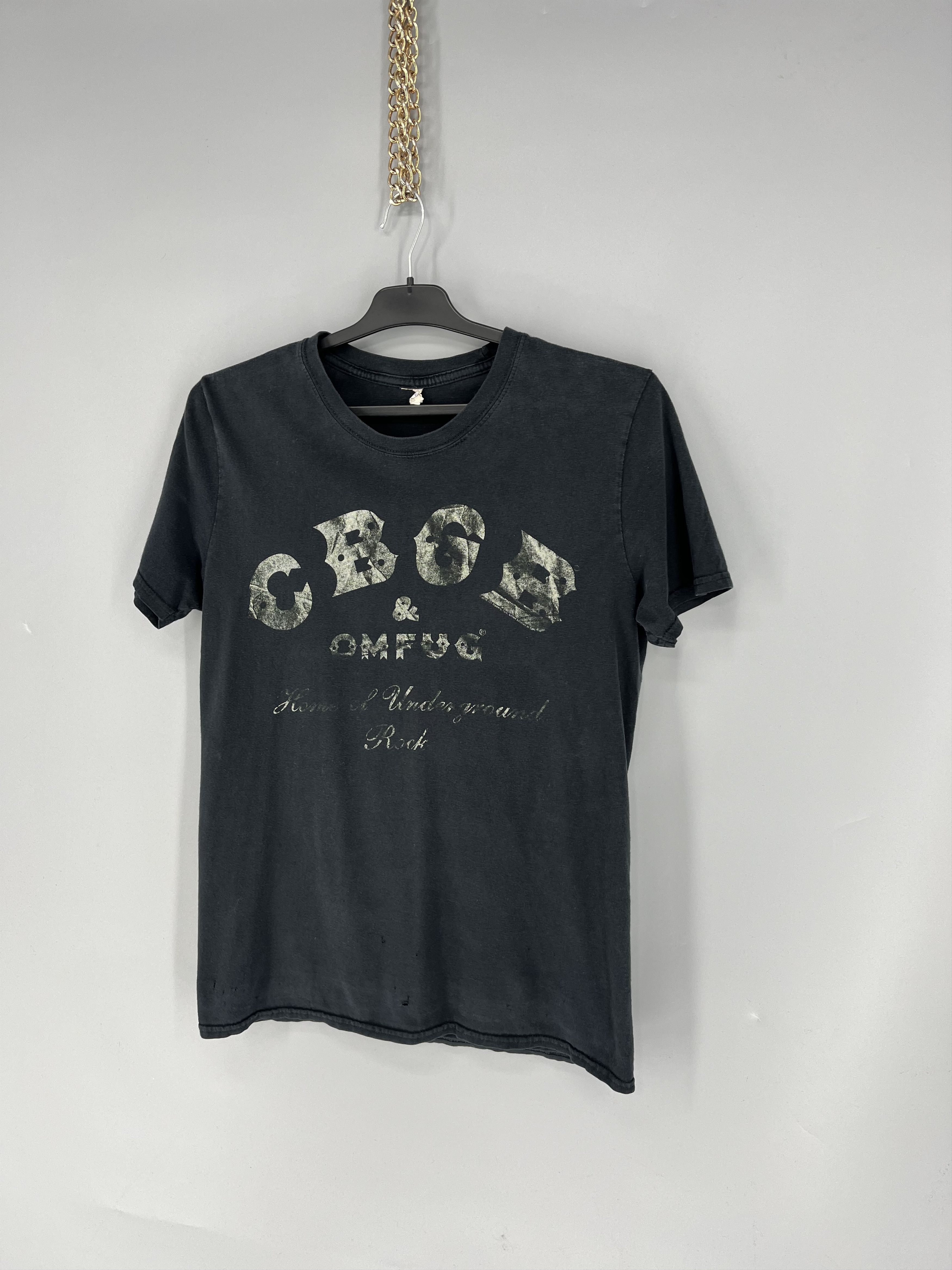 Band Tees Vintage CBGB OMFUG Home Of Underground Rock T Shirt Size US M / EU 48-50 / 2 - 3 Thumbnail
