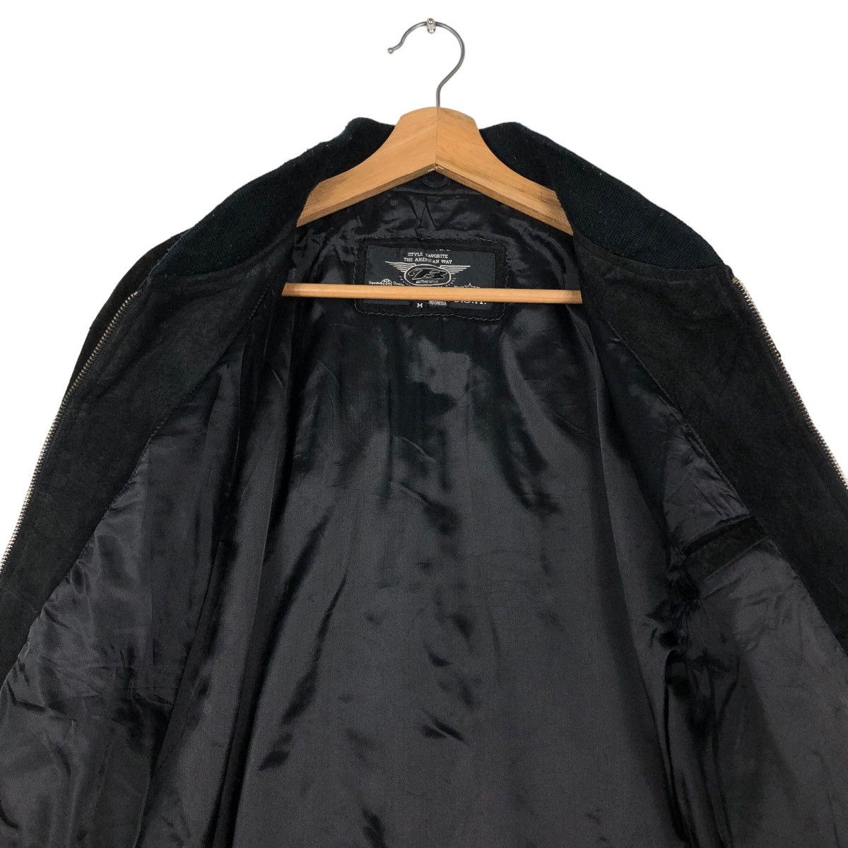 Japanese Brand 🔥Vintage Genuine Leather Jacket Biker Bugle Usa Made Size US M / EU 48-50 / 2 - 14 Thumbnail