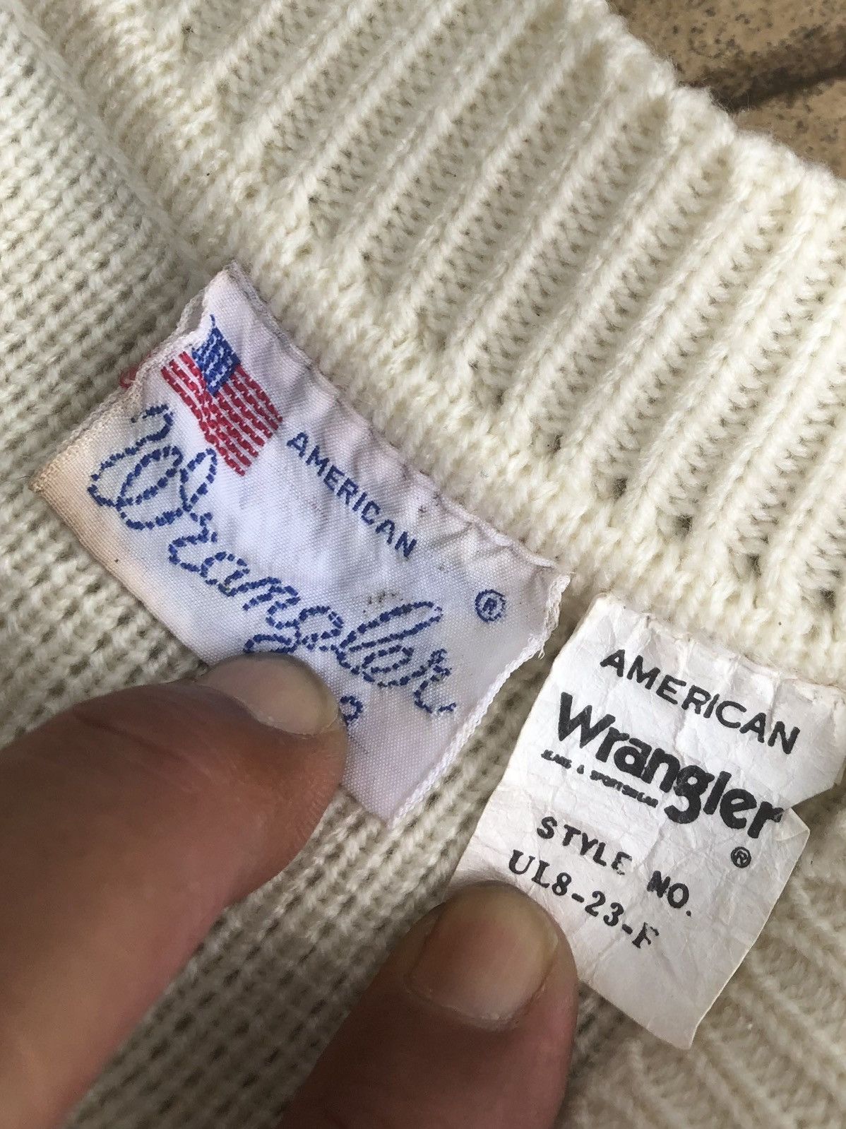 Wrangler Vintage weangler sweater Size US M / EU 48-50 / 2 - 3 Thumbnail