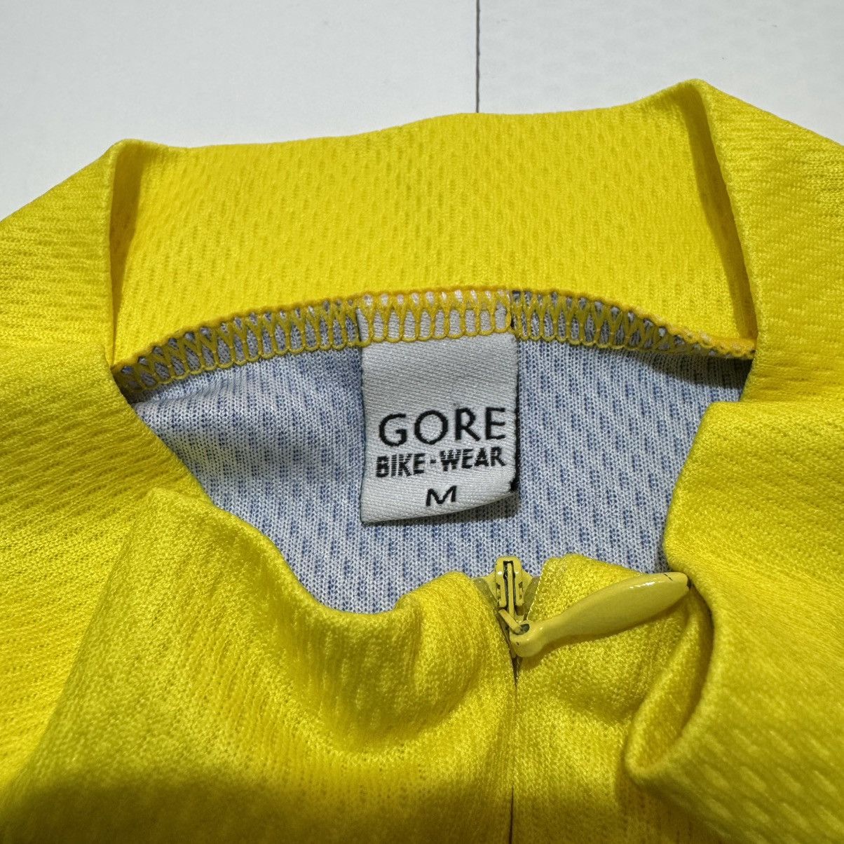 GOREWEAR × Vintage Gore Bike Wear Cycling Yellow 3/4 Zip Bike Shirt Jersey Size US M / EU 48-50 / 2 - 5 Thumbnail