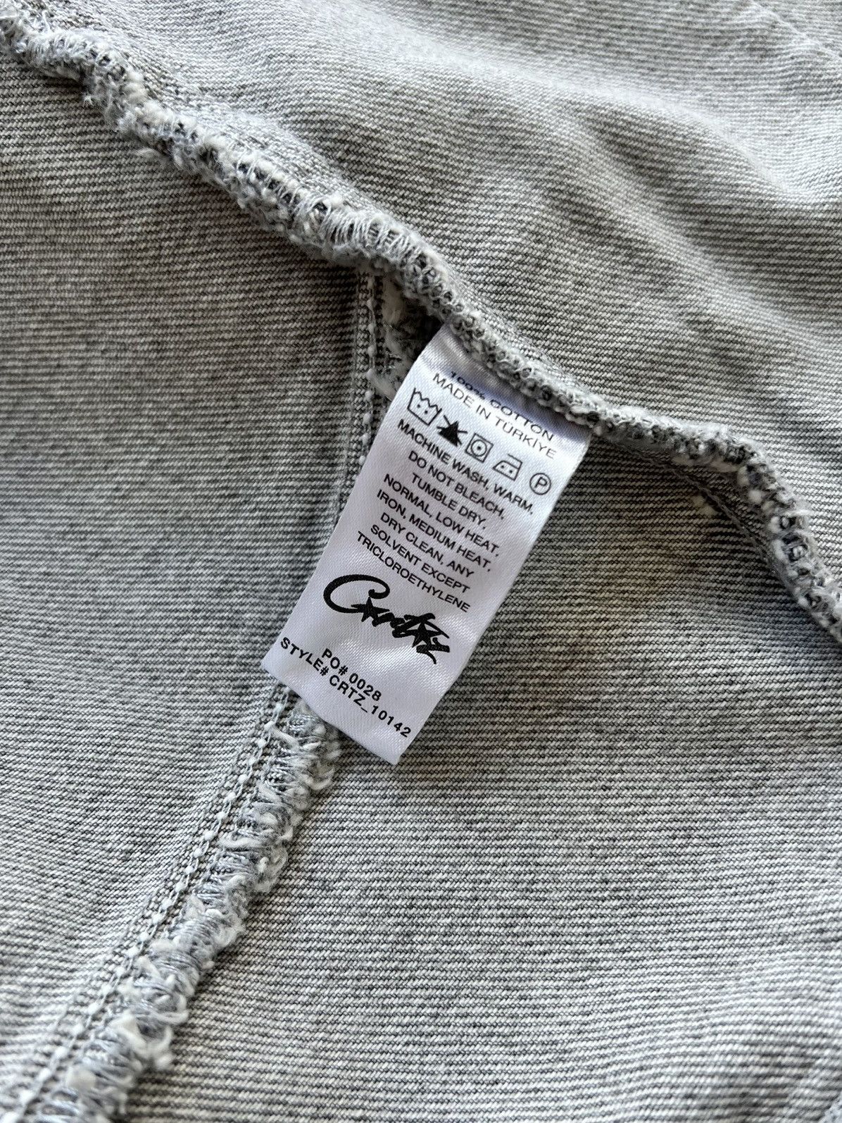 Corteiz Sample Corteiz C-Star Gray Denim Jacket Medium Size US M / EU 48-50 / 2 - 7 Thumbnail
