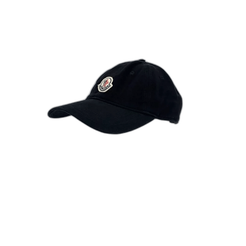 Moncler Moncler Black Logo Baseball Cap Size ONE SIZE - 1 Thumbnail