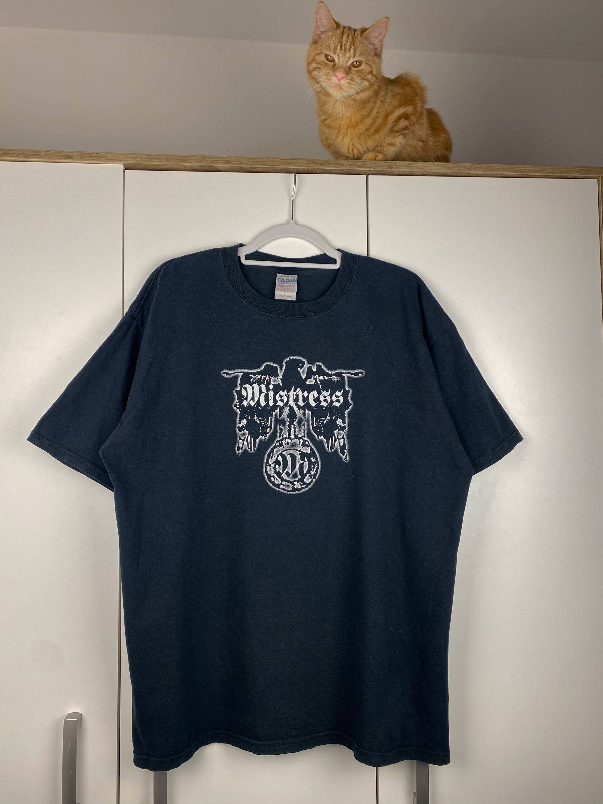 Vintage Vintage Mistress 00s No Future No Regrets Graphic Gothic Tee Size US XL / EU 56 / 4 - 11 Thumbnail
