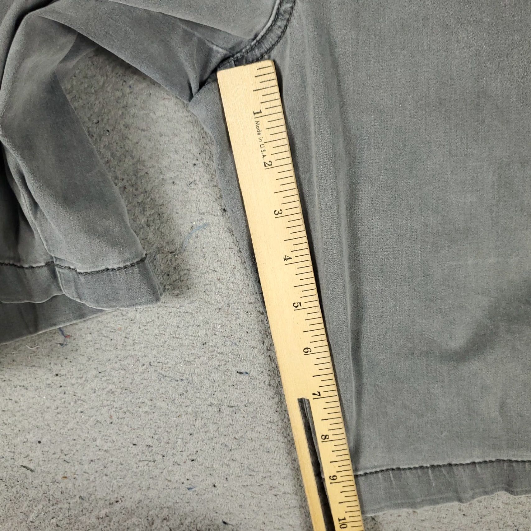 Tommy Bahama Tommy Bahama Shorts Mens Size 33 Gray Cotton Blend Flat Front Chino Pockets 34 Waist Regular Fit Summer Style Mens Size US 34 / EU 50 - 6 Thumbnail