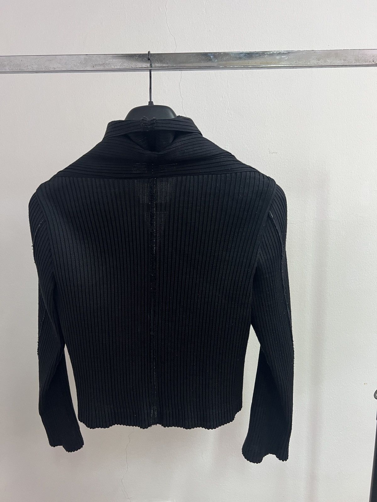 Issey Miyake AW07 Issey Miyake Pleat Pleated Cropped Jacket Size US S / EU 44-46 / 1 - 2 Thumbnail