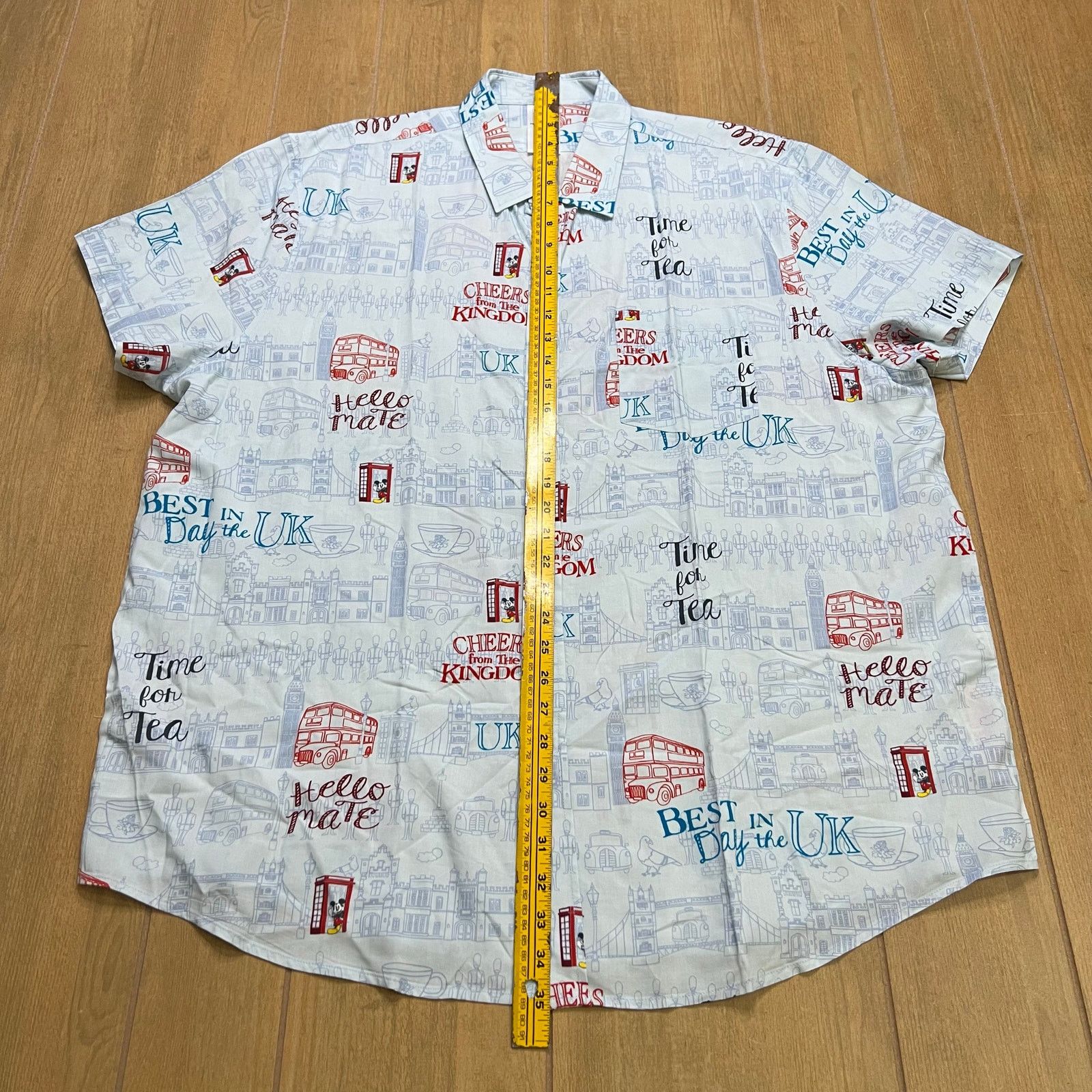 Disney Disney Parks London Mickey Phone Booth Shirt XXL England Size US XXL / EU 58 / 5 - 6 Thumbnail