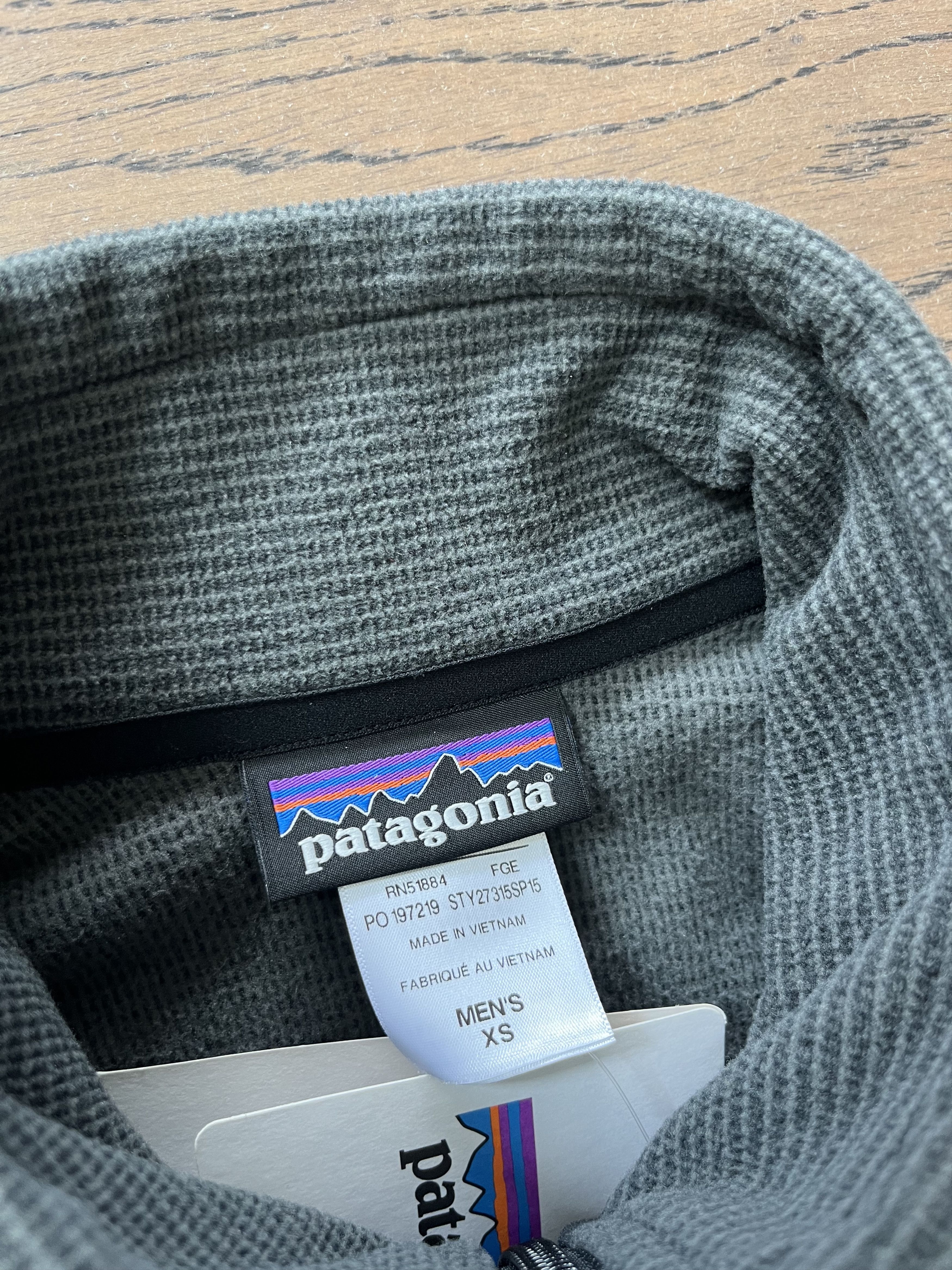 Patagonia Patagonia Oakes Grey Fleece Mountain Outdoor Zip Jacket Size US XS / EU 42 / 0 - 6 Thumbnail