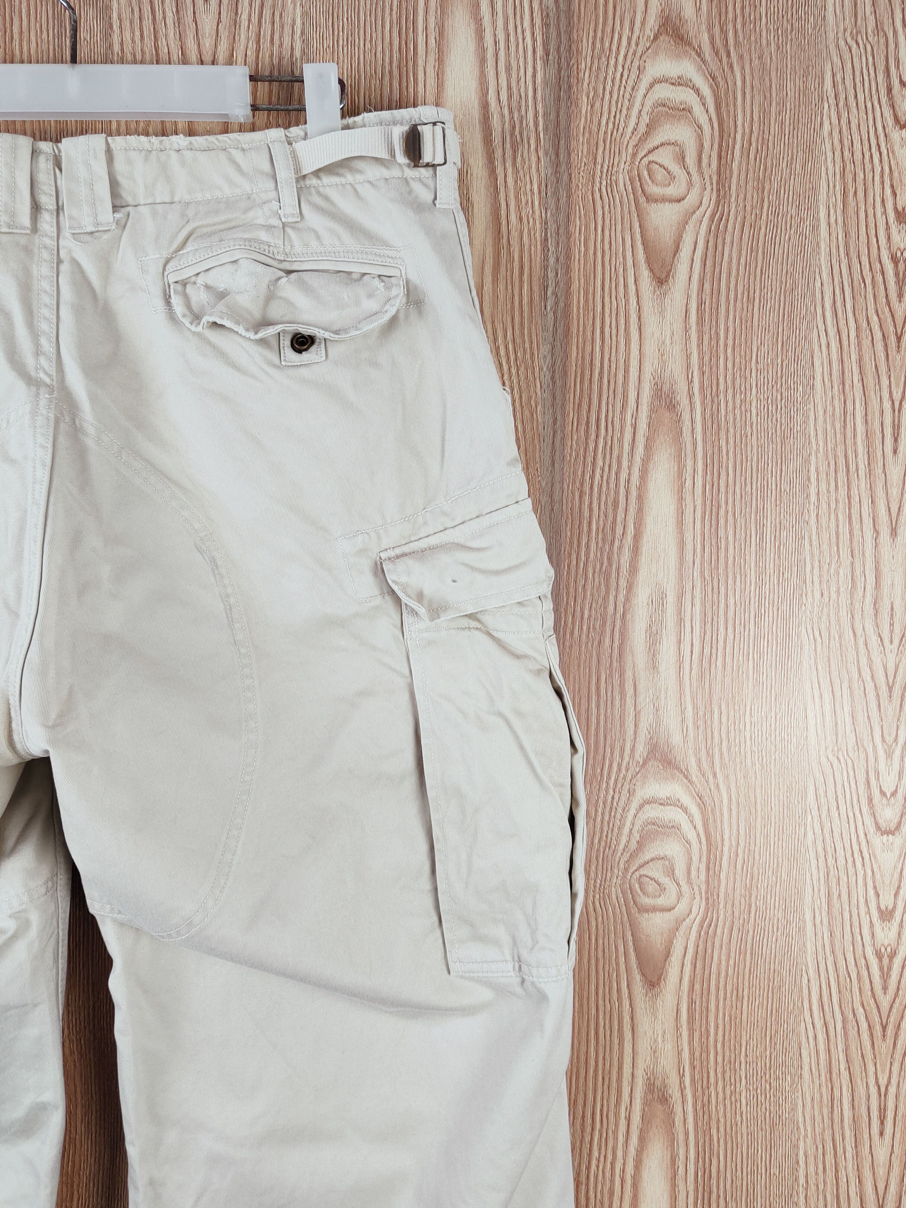 Polo Ralph Lauren Polo Ralph Lauren Cream Multipocket Cargo Pants #W115 Size US 34 / EU 50 - 10 Thumbnail
