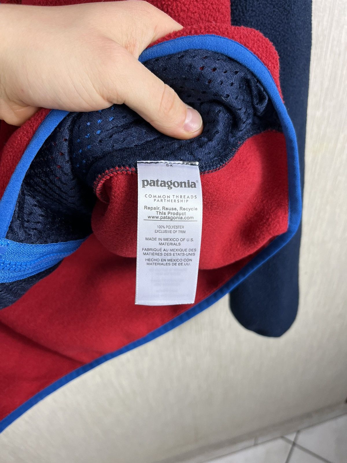 Patagonia Patagonia synchilla zip hoodie fleece mask jacket sweatshirt Size US M / EU 48-50 / 2 - 16 Thumbnail