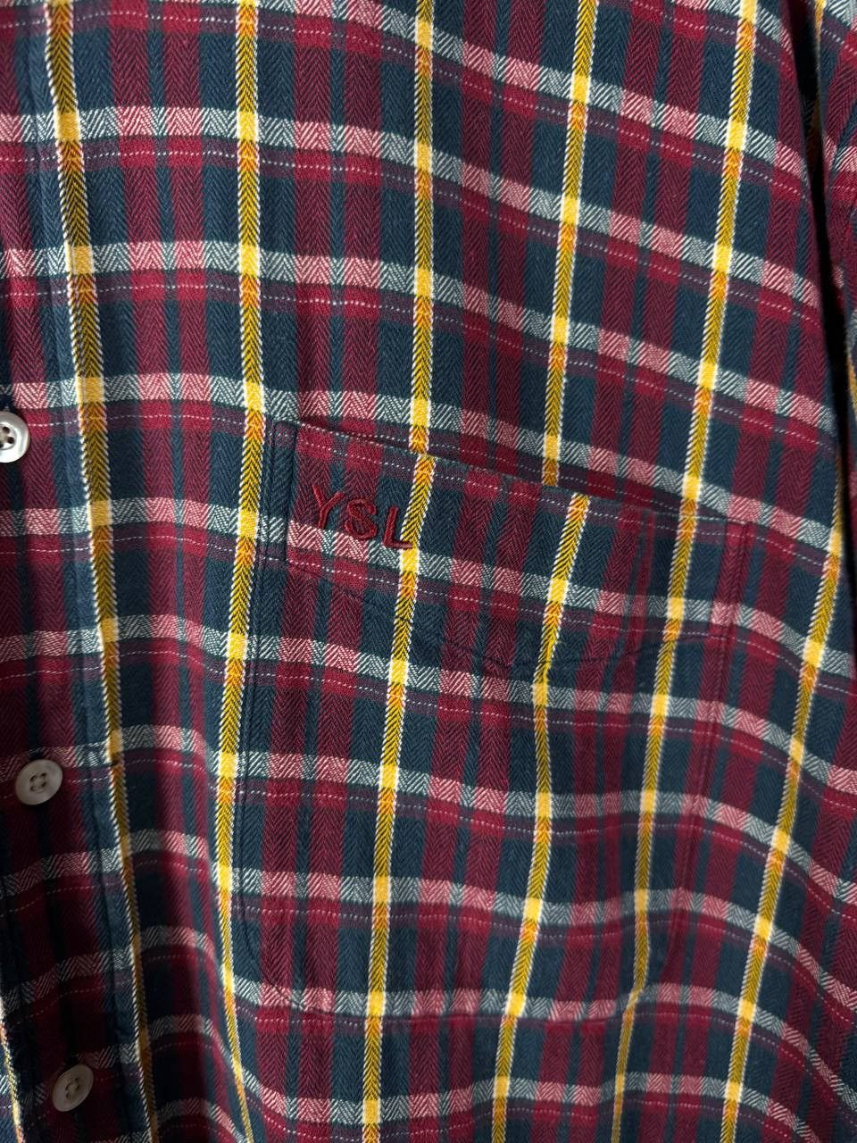 Yves Saint Laurent YSL Saint Laurent Jeans vintage designer logo shirt Size US XL / EU 56 / 4 - 3 Thumbnail