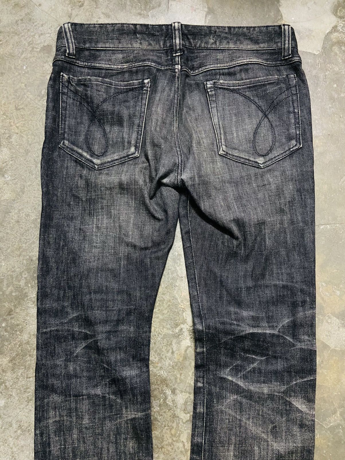 If Six Was Nine Rico (Zip RIRI) Punk Gothic Skinny Jeans Size US 32 / EU 48 - 10 Thumbnail
