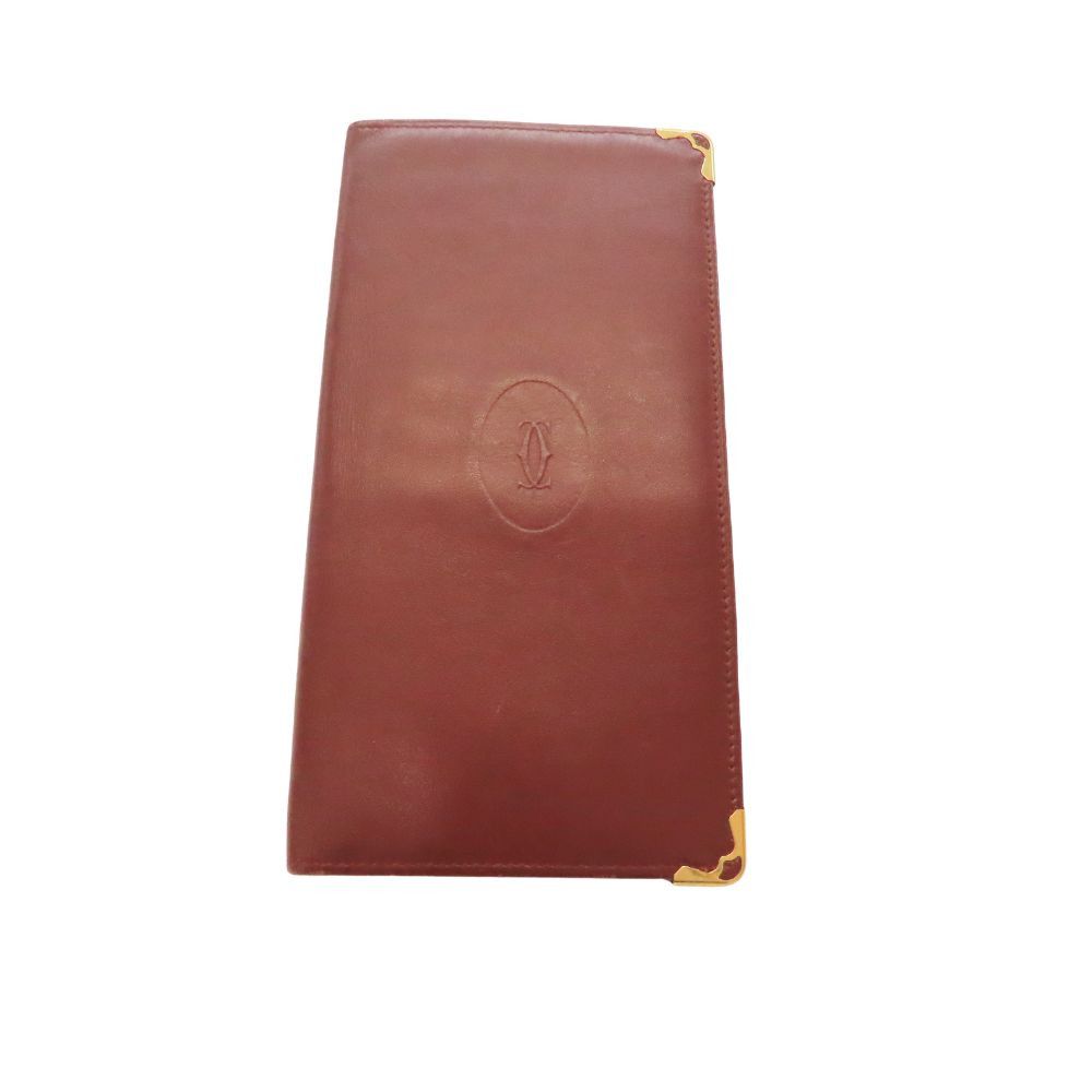 Cartier Cartier Cartier Long Wallet Leather Long Wallet Leather Long Wallet DUTY FREE for USA Size ONE SIZE - 1 Thumbnail