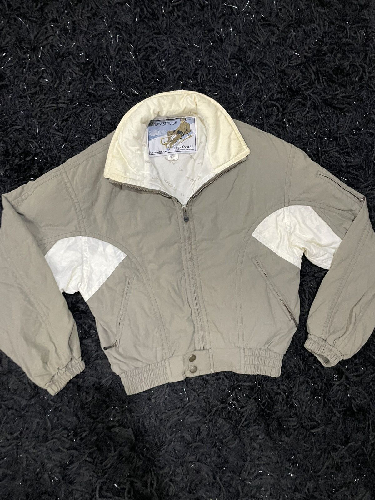 Phenix Vintage Phenix Dandy Stylish Wearing system bomber jacket L Size US L / EU 52-54 / 3 - 3 Thumbnail