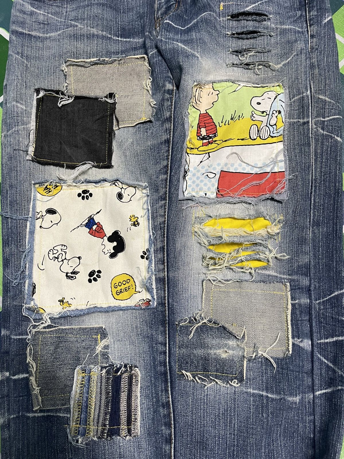 Japanese Brand Root Tree Style Japanese Denim Size US 32 / EU 48 - 10 Thumbnail