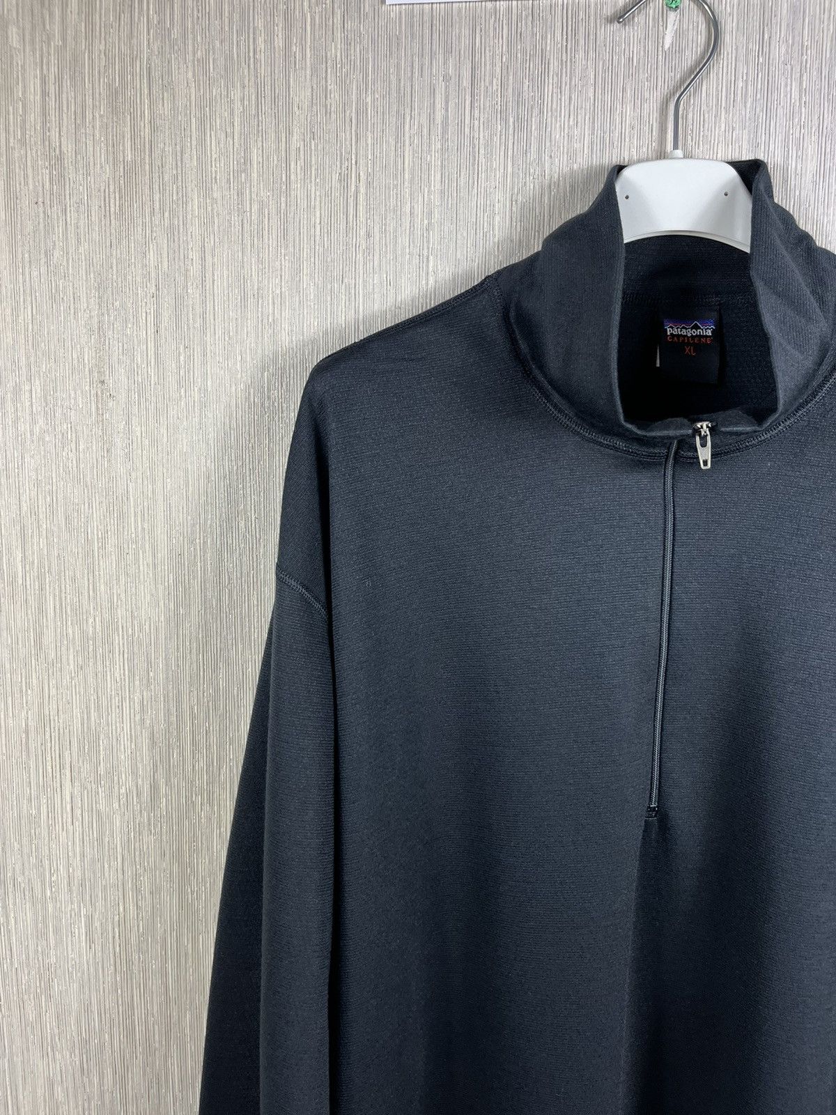 Patagonia × Vintage Vintage Patagonia Capilene 90s y2k thermal long sleeve zip Size US XL / EU 56 / 4 - 5 Thumbnail