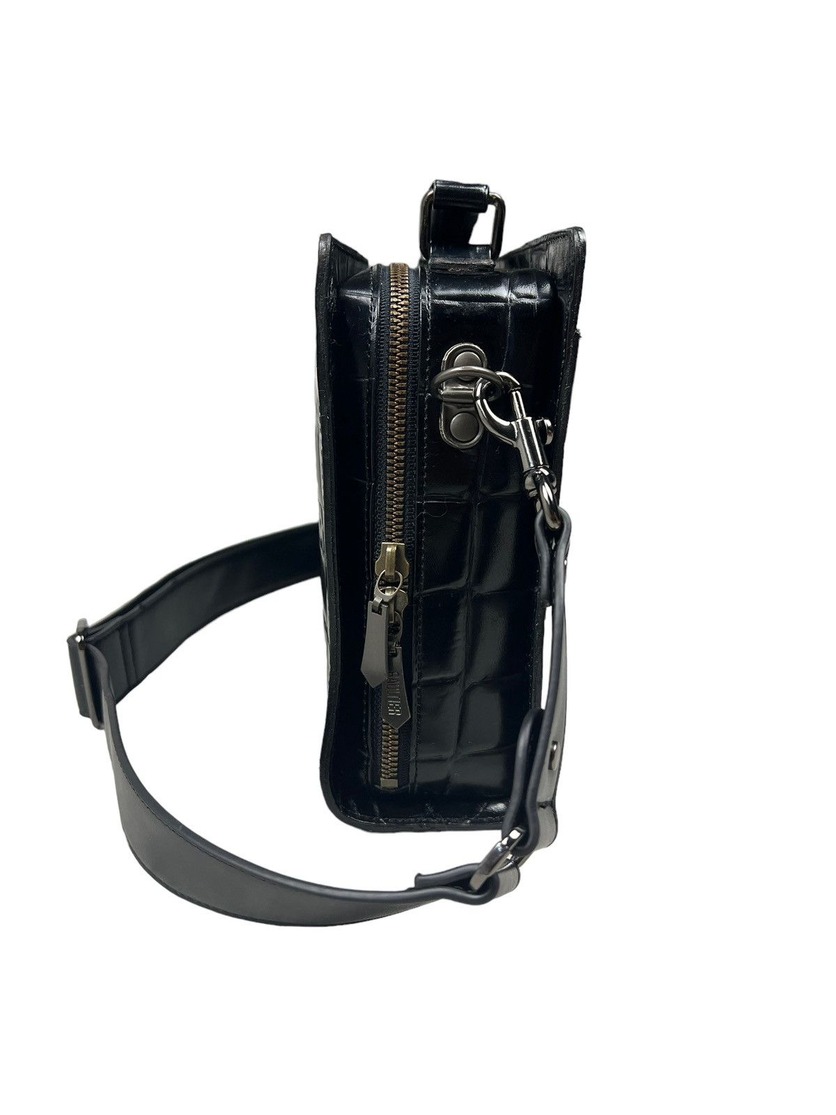 Jean Paul Gaultier Vintage Jean Paul Gaultier Alligator Embossed Sling Bag Size ONE SIZE - 5 Thumbnail