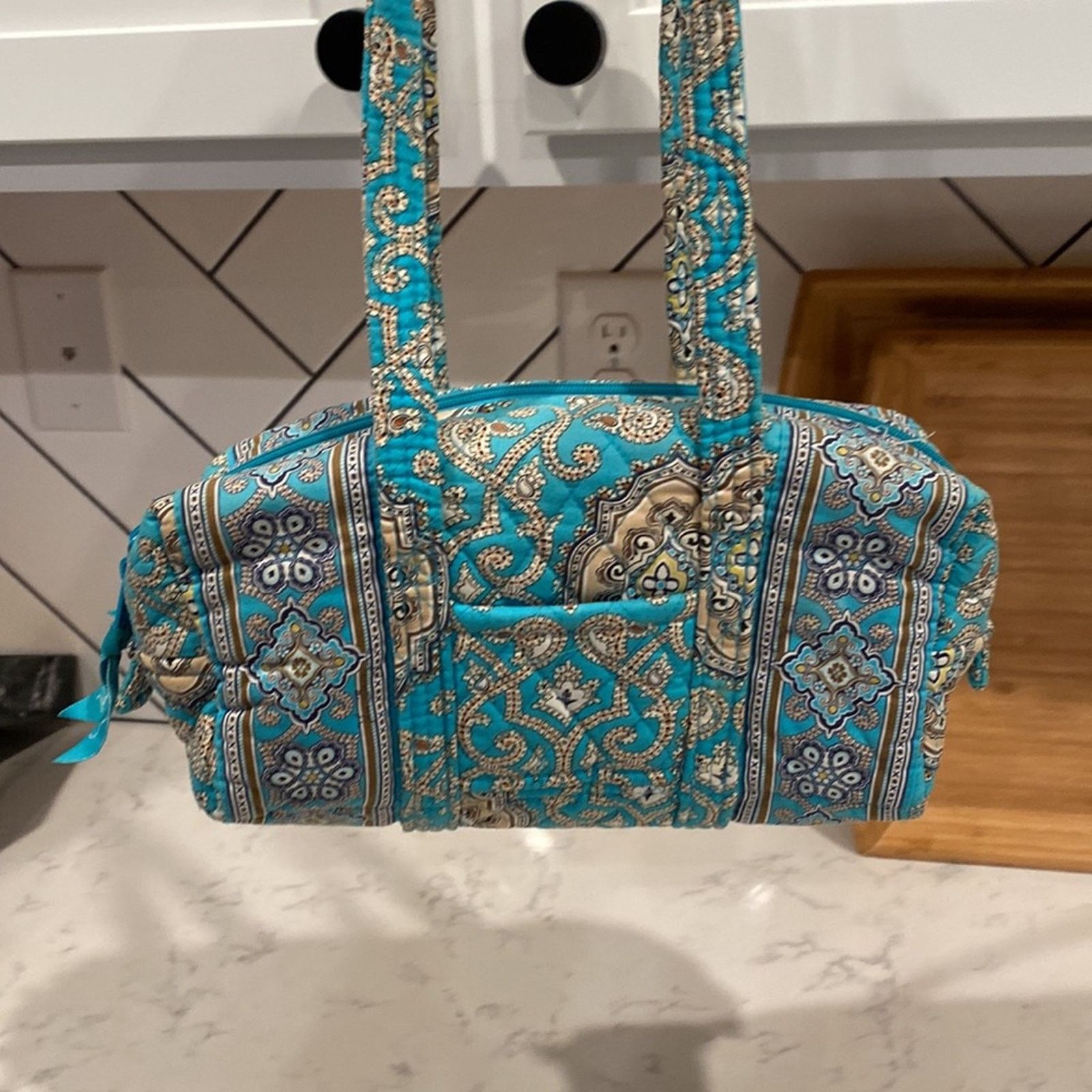 Vera Bradley Vera Bradley Totally Turq Rectangular Shoulder bag Y2K Size ONE SIZE - 5 Thumbnail