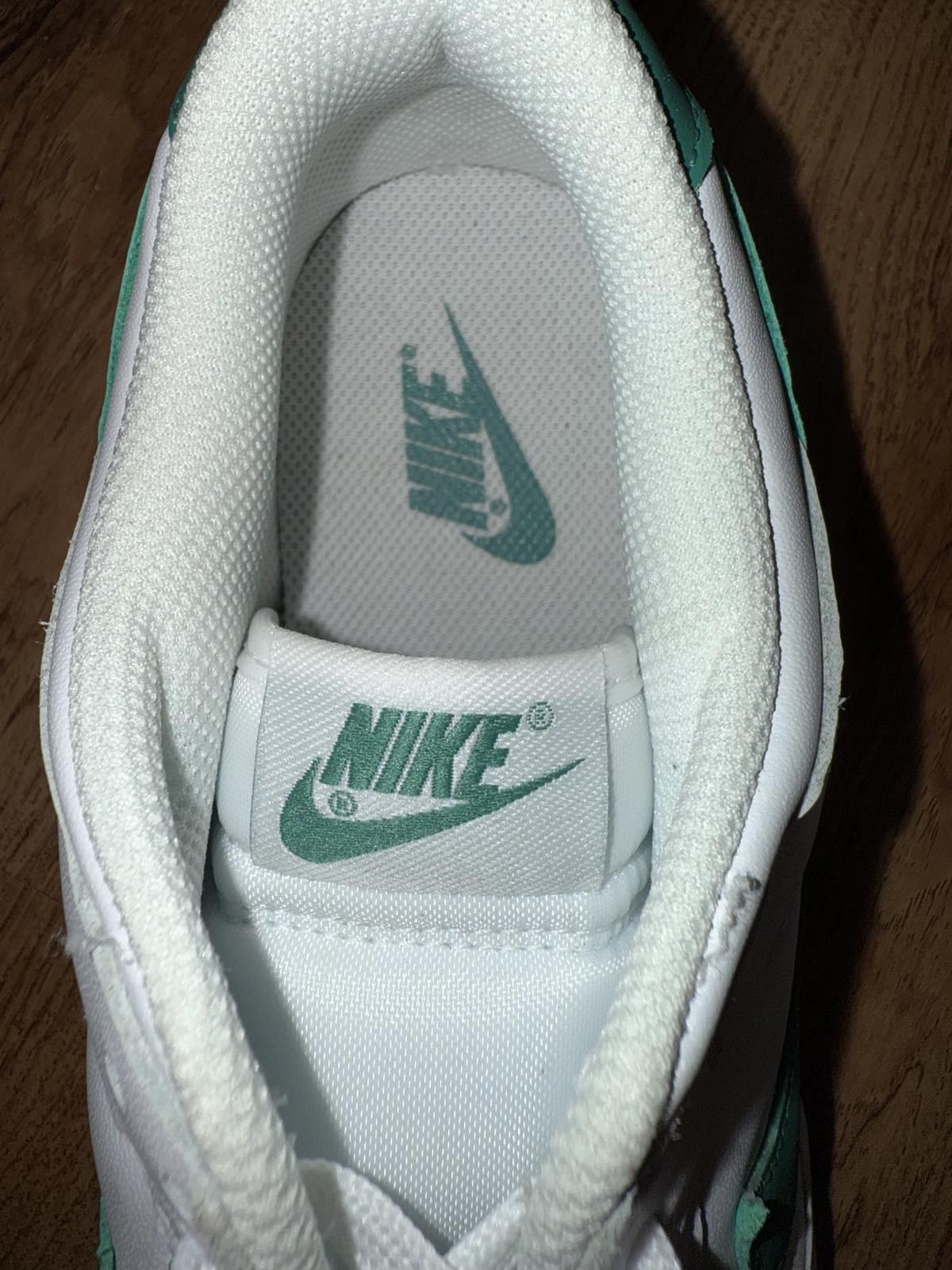 Nike Nike Dunk Low White Green Noise (Women’s) Size US 11.5 / IT 41.5 - 10 Thumbnail