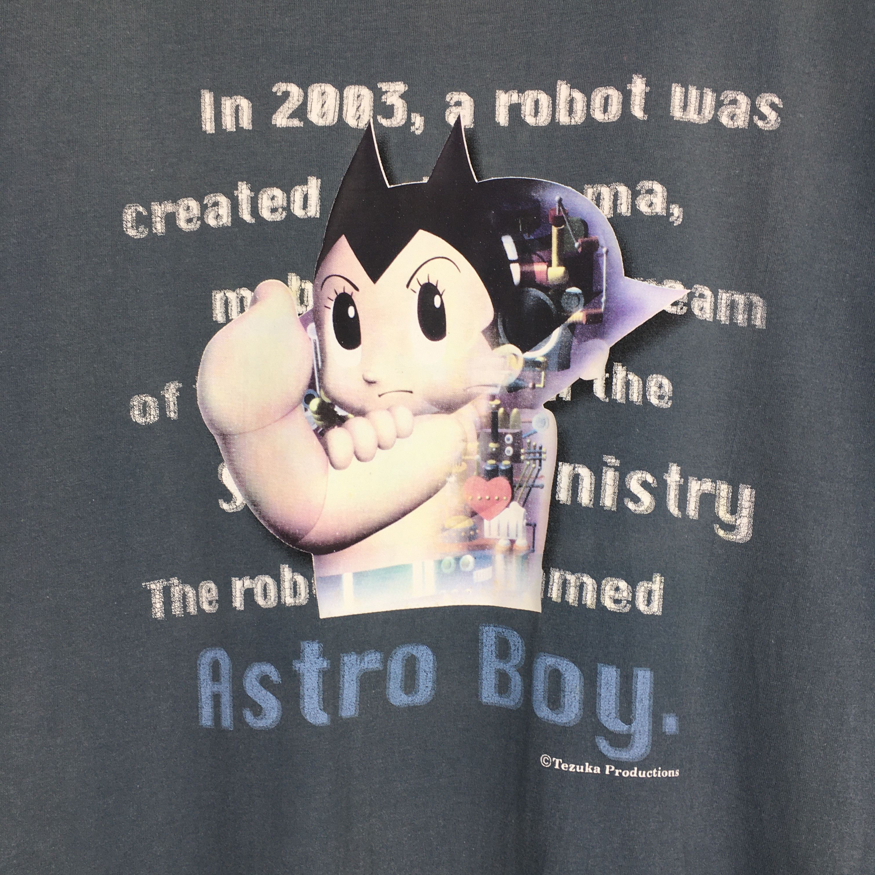 Anime Vintage Astro Boy Mighty Atom Japanese Anime T shirt Large Size US L / EU 52-54 / 3 - 5 Thumbnail