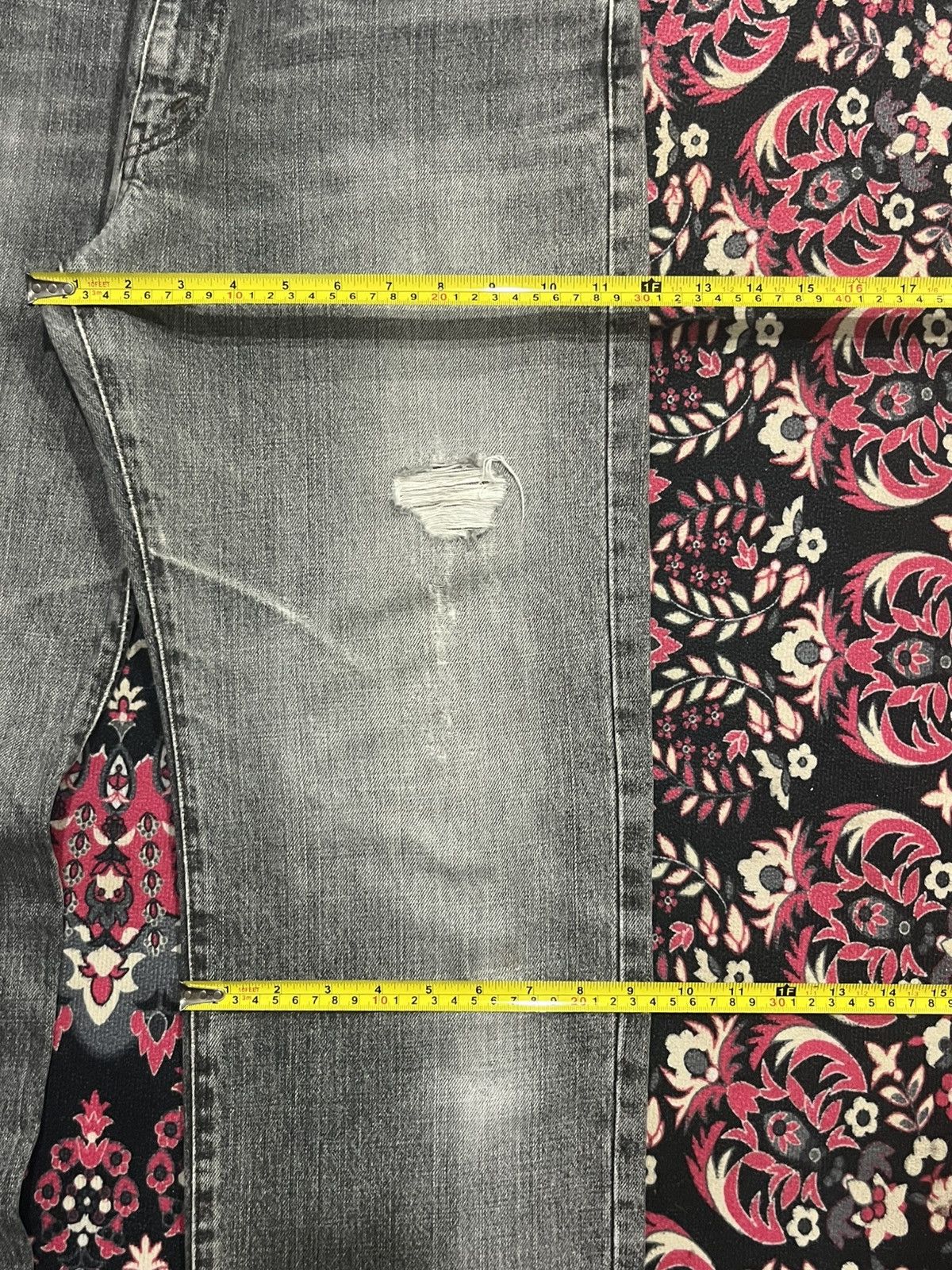 Other ⚡️Distressed⚡️Vintage Bobson Chessking Black Faded Washed Jean Size US 34 / EU 50 - 15 Thumbnail