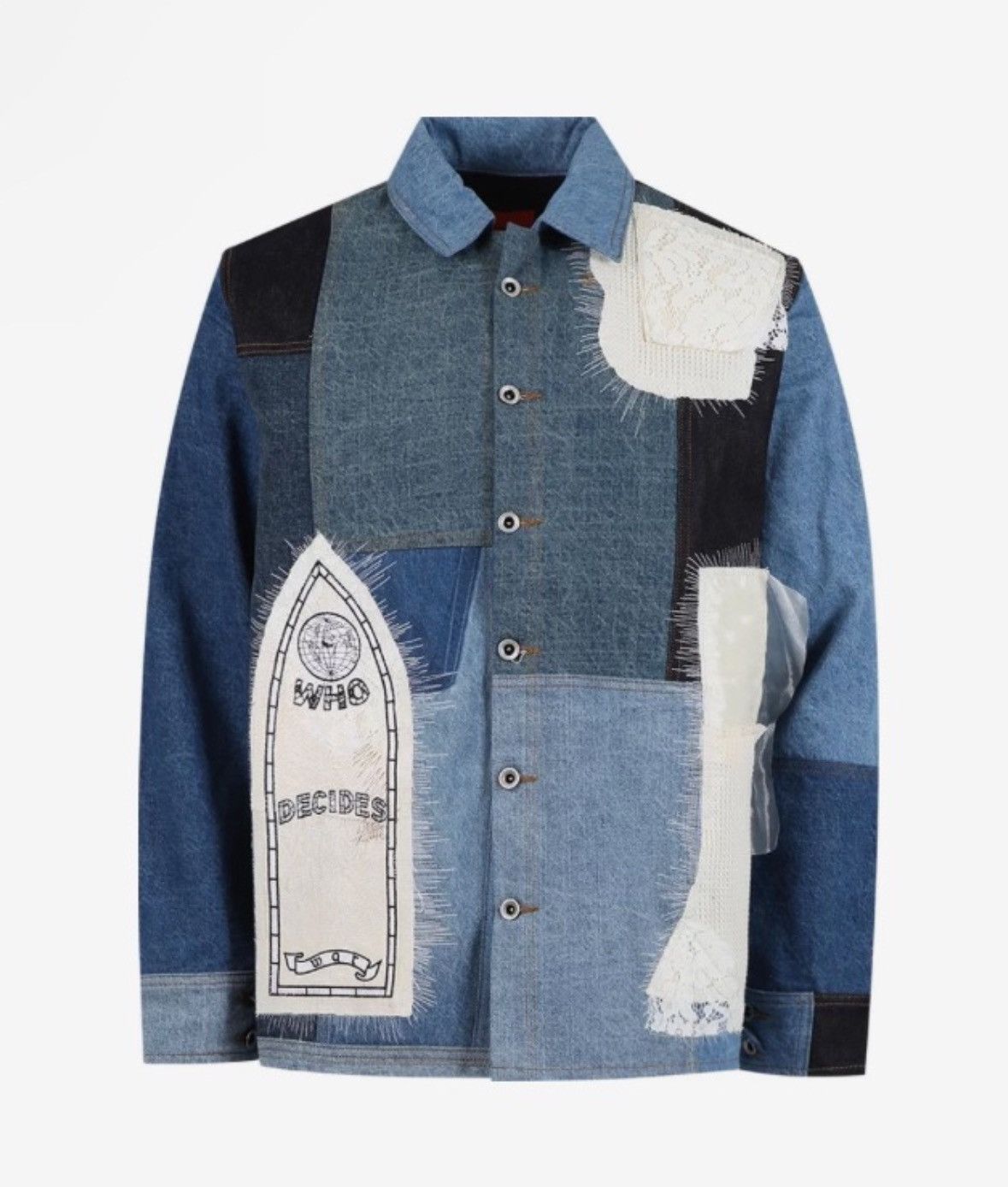 Who Decides War Who Decides War Melded Vessel Denim Shirt “Indigo” Large Size US L / EU 52-54 / 3 - 3 Thumbnail