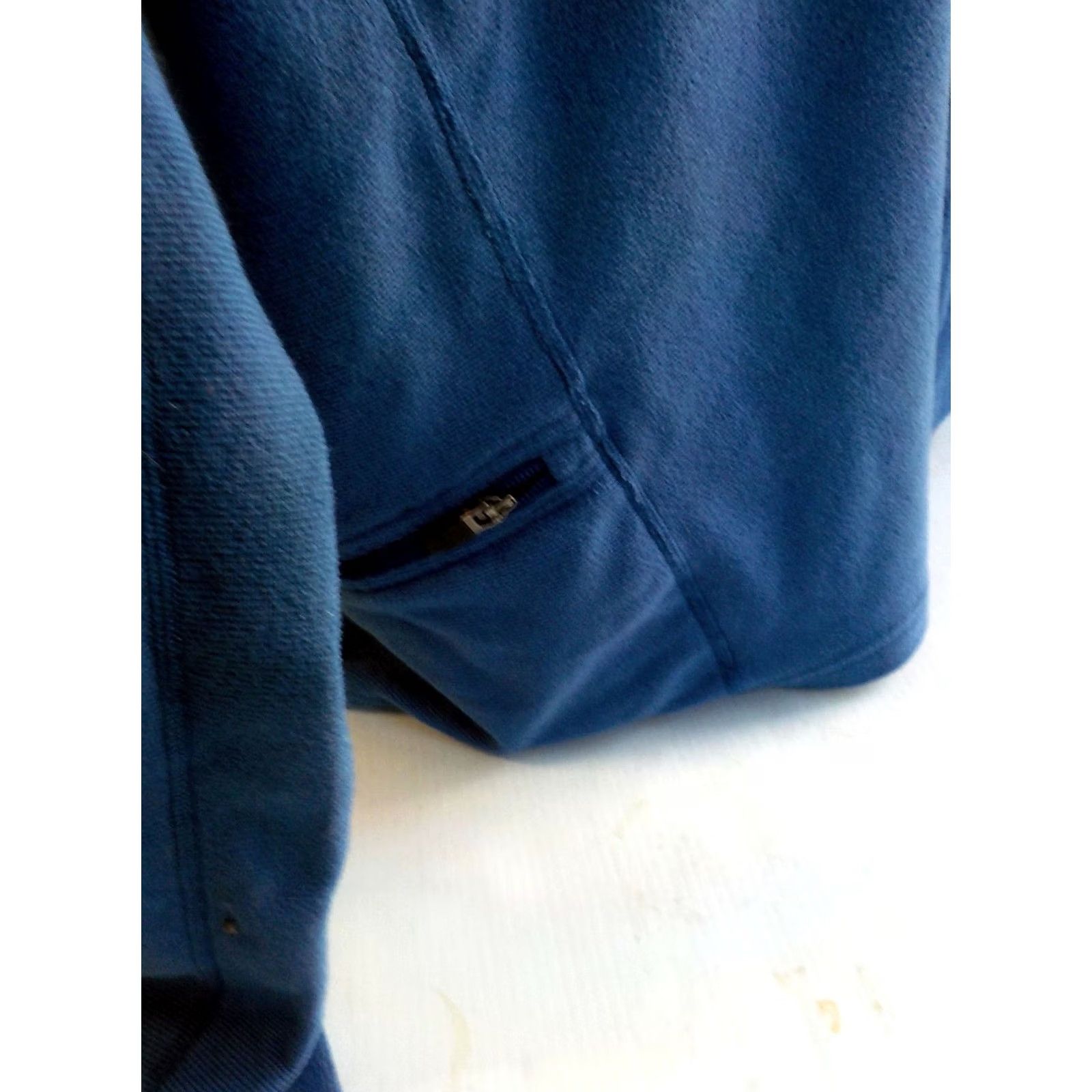 Duluth Trading Company DULUTH TRADING Polartec 1/4 Zip Activewear Shirt Blue XL Polyester Mock Neck Zip Long Sleeve Regular Mens Size US XL / EU 56 / 4 - 4 Thumbnail