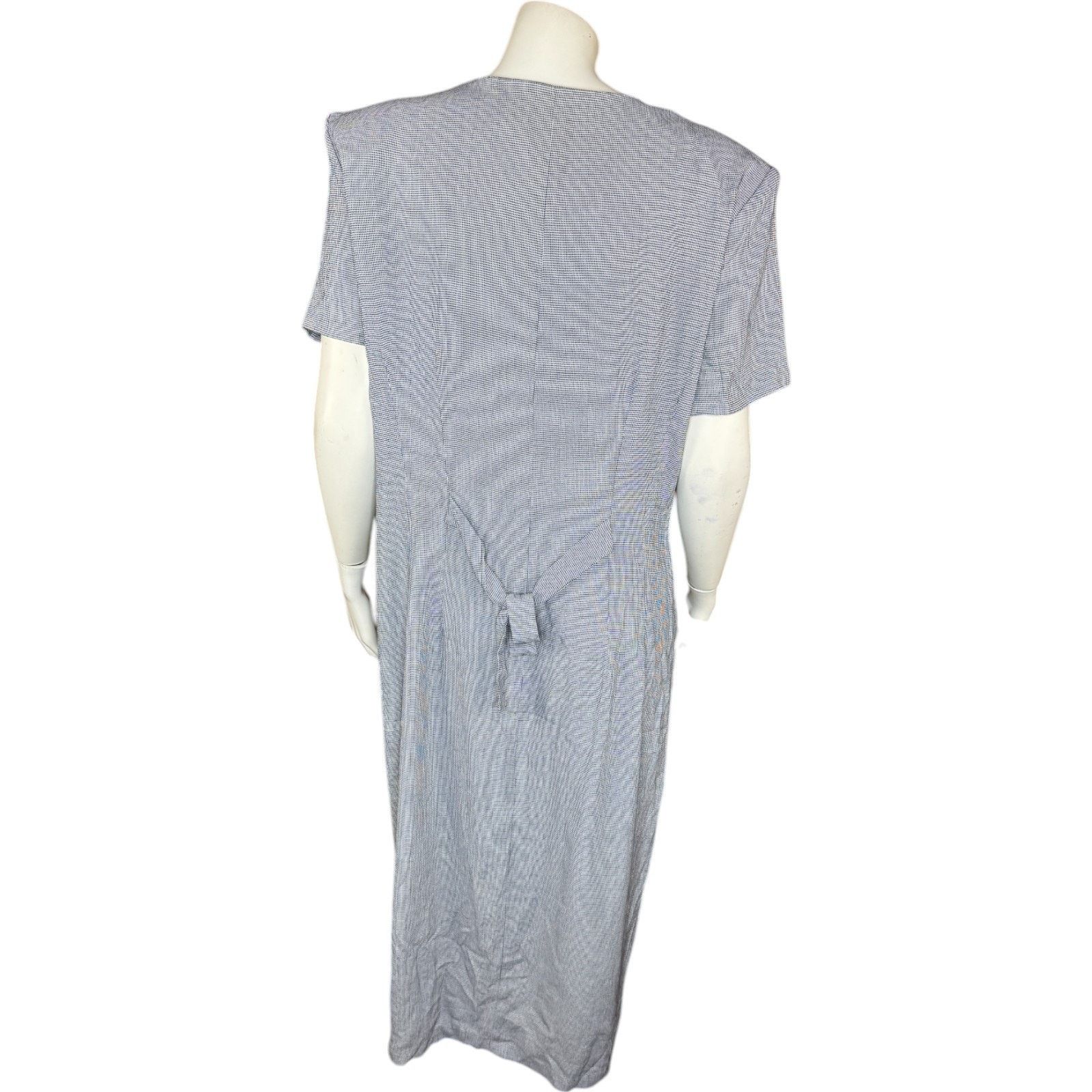 Other Ultra Dress New York Womens 12 Maxi Dress Navy White Size XL / US 12-14 / IT 48-50 - 3 Thumbnail