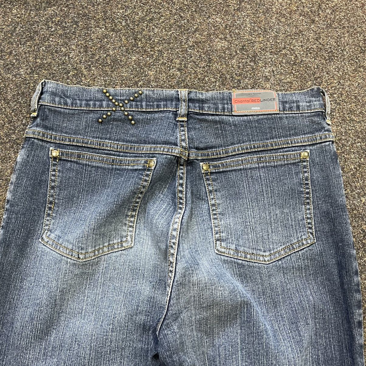 Vintage Vintage Y2K Baggy Wide Leg Distressed Jeans Skate Grunge Size 34" / US 12 / IT 48 - 3 Thumbnail