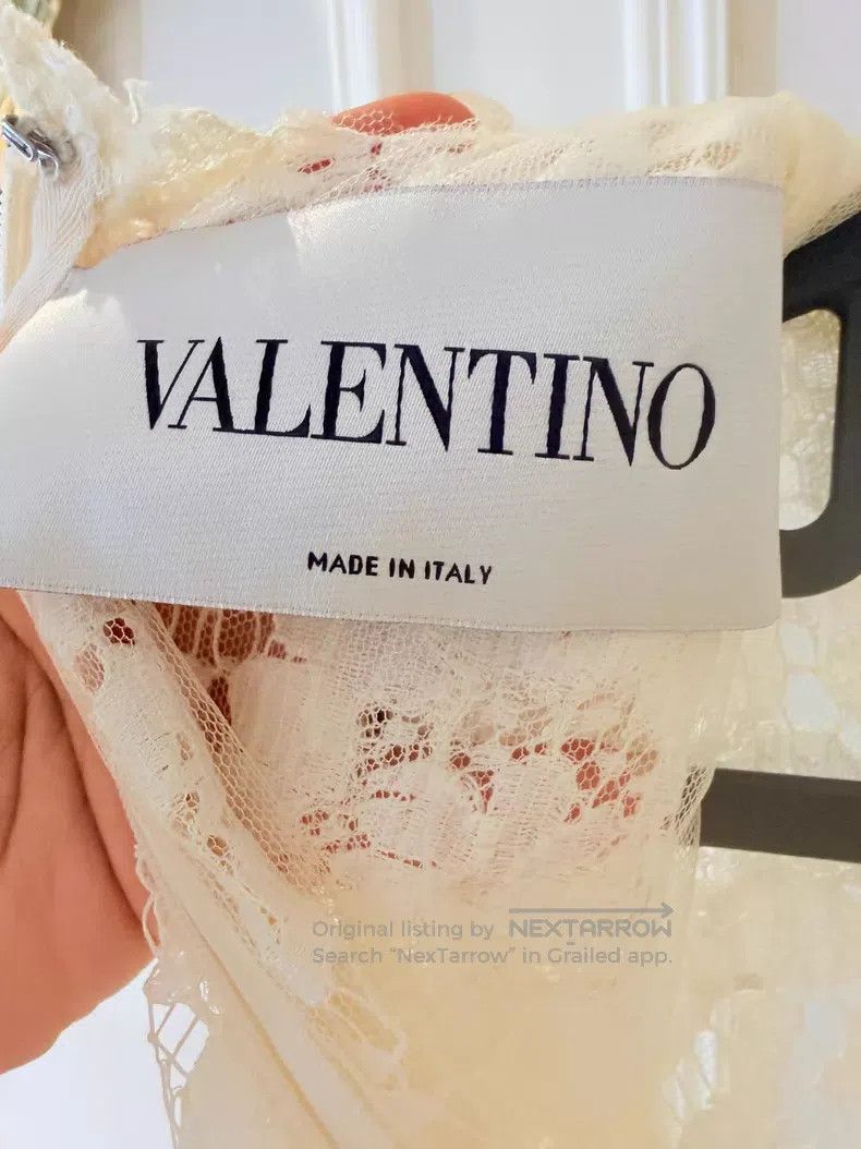 Valentino Valentino White lace dress two-piece set Size S / US 4 / IT 40 - 4 Thumbnail