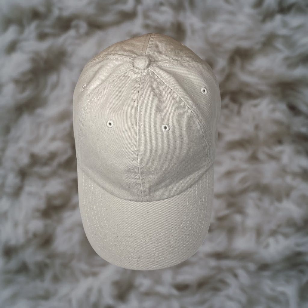 Vintage EMPRN Hat Womens Beige Adjustable StrapBack Baseball Cap One Size Fits All Size ONE SIZE - 1 Thumbnail