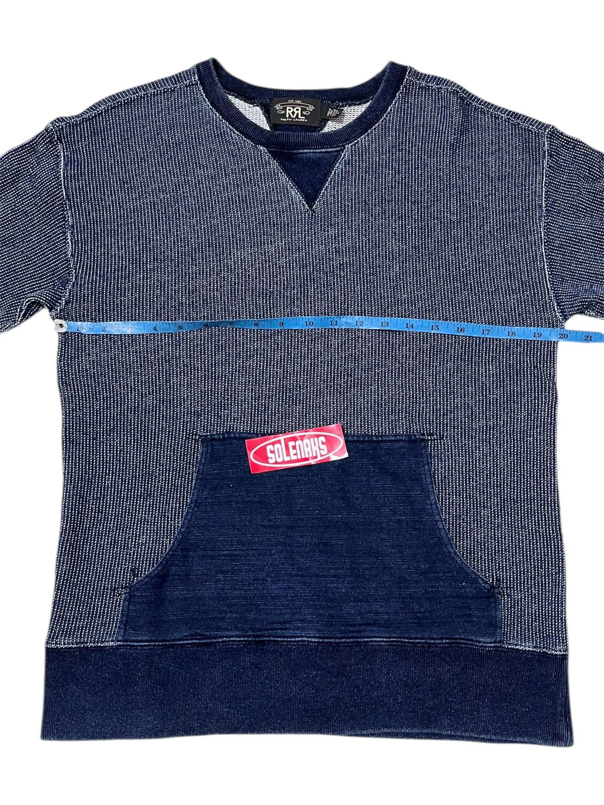 RRL Ralph Lauren Double RL polo ralph lauren indigo sweatshirt Size US S / EU 44-46 / 1 - 5 Thumbnail