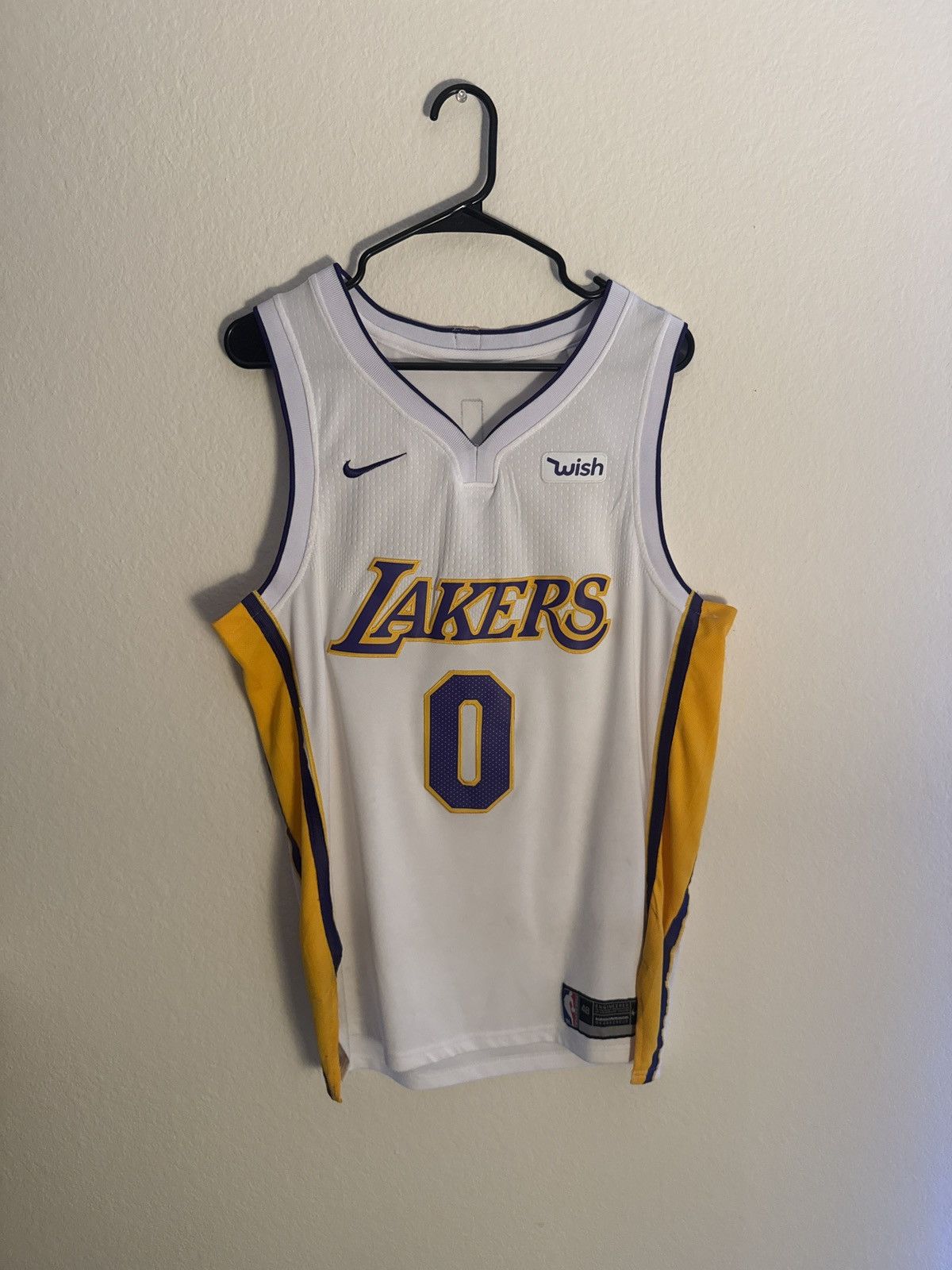 NBA Kyle Kuzma Los Angeles Lakers Jersey Size US L / EU 52-54 / 3 - 2 Thumbnail