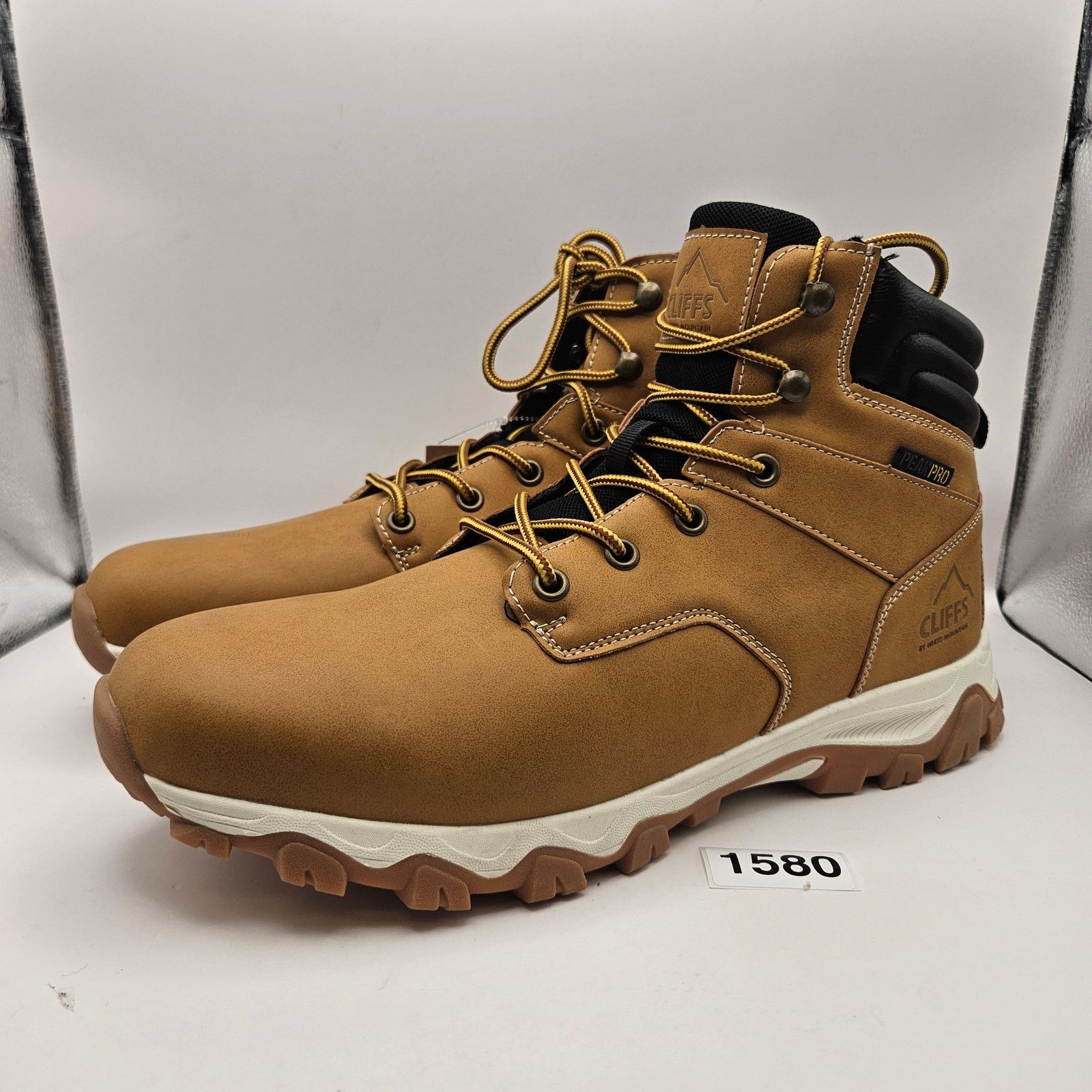 Liffner CLIFFS BY WHITE MOUNTAIN PEAK PRO MEN'S 13 BROWN HIKING BOOT Size US 13 / EU 46 - 1 Thumbnail