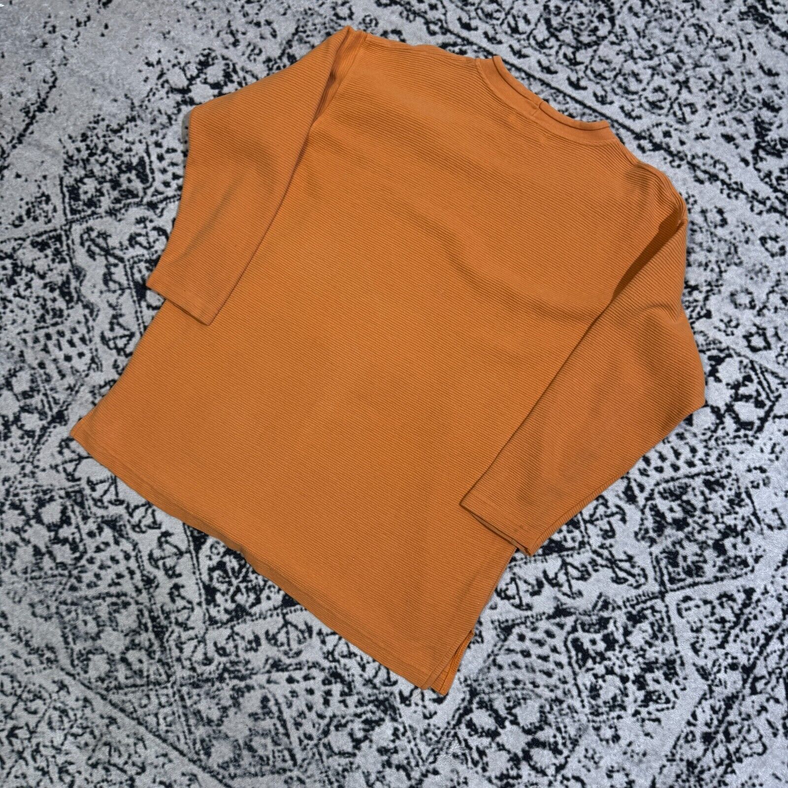 Vintage Stefano Benuto Yellow Cotton Crewneck Sweatshirt Size XL Size US XL / EU 56 / 4 - 8 Thumbnail