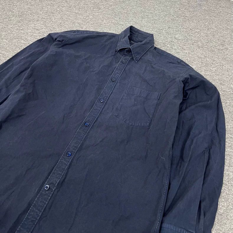 Balenciaga Balenciaga size 37 Washed Old Shirt with Big Logo on the Ba Size US M / EU 48-50 / 2 - 4 Thumbnail